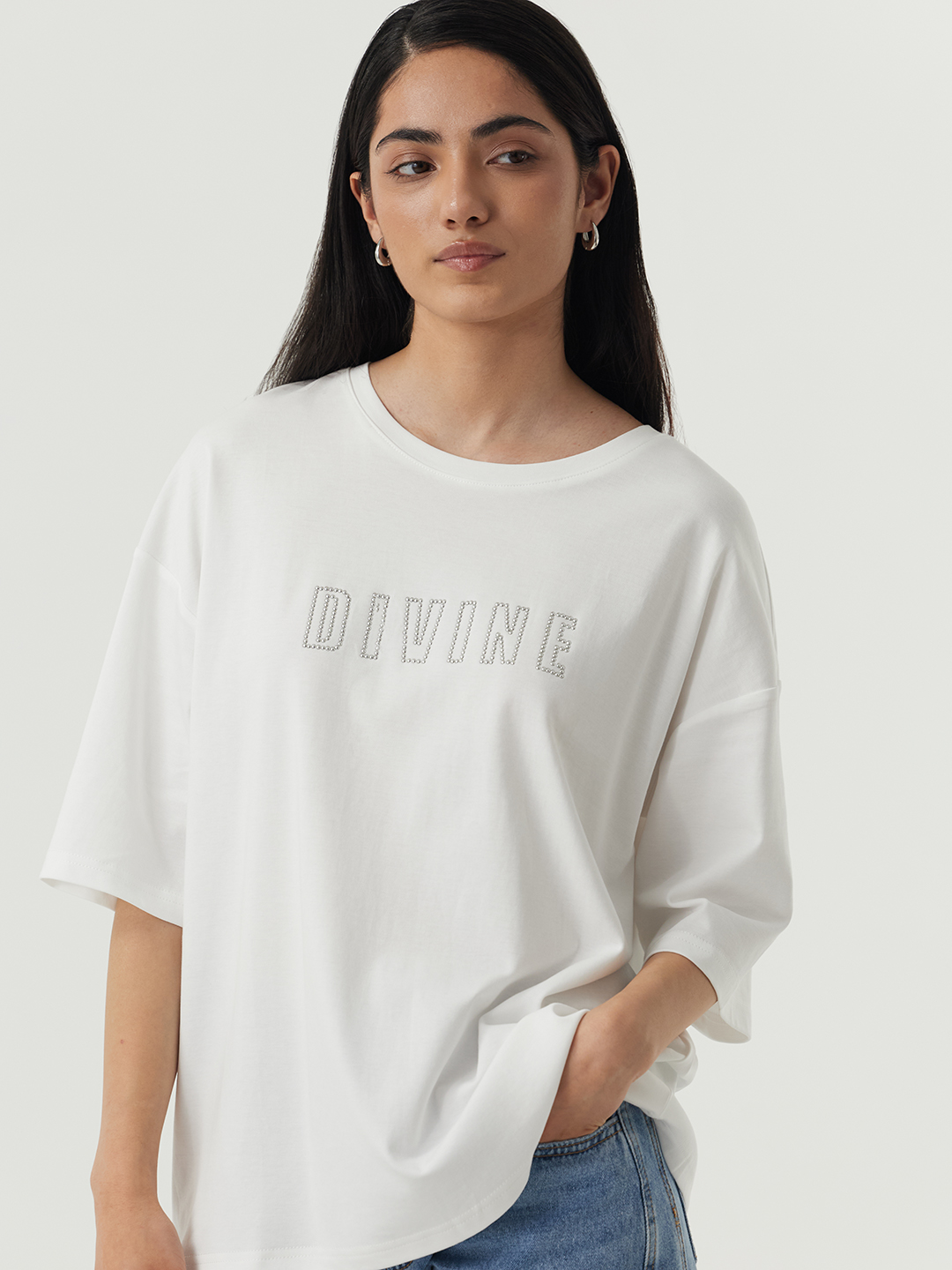 Футболка белый для женщин 48150-4 67