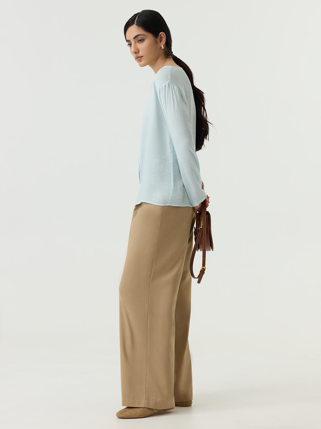 Блузка голубой для женщин 48215-10 28