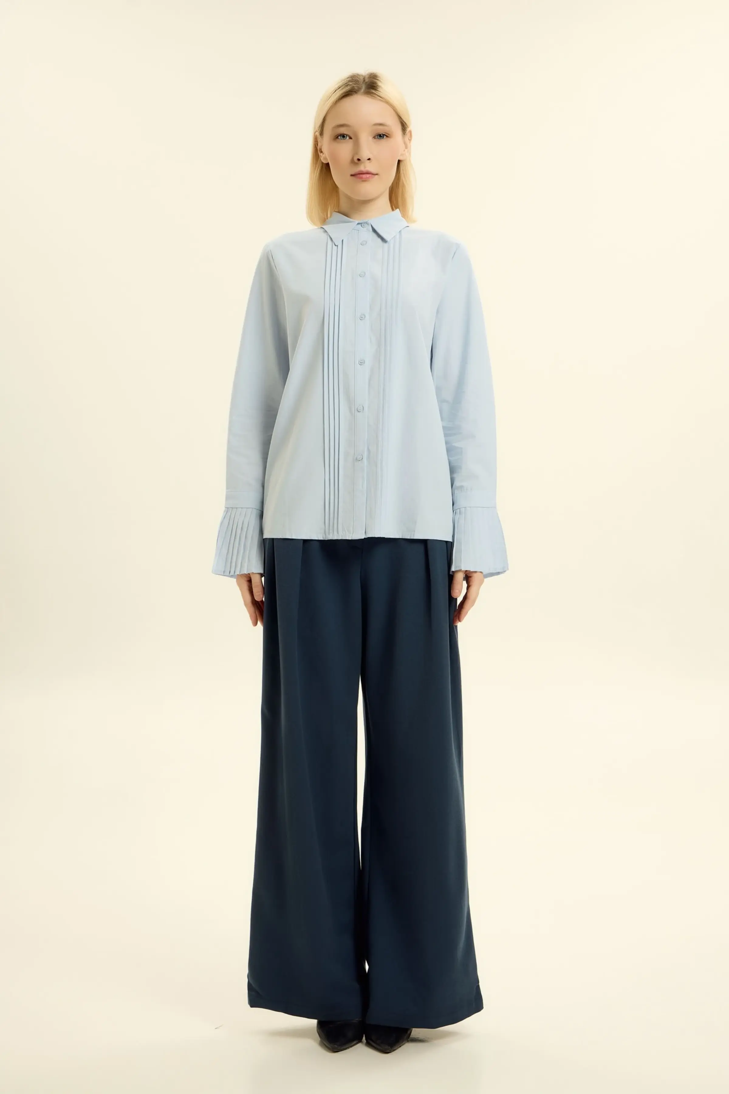 Рубашка голубой для женщин 46234-10 66