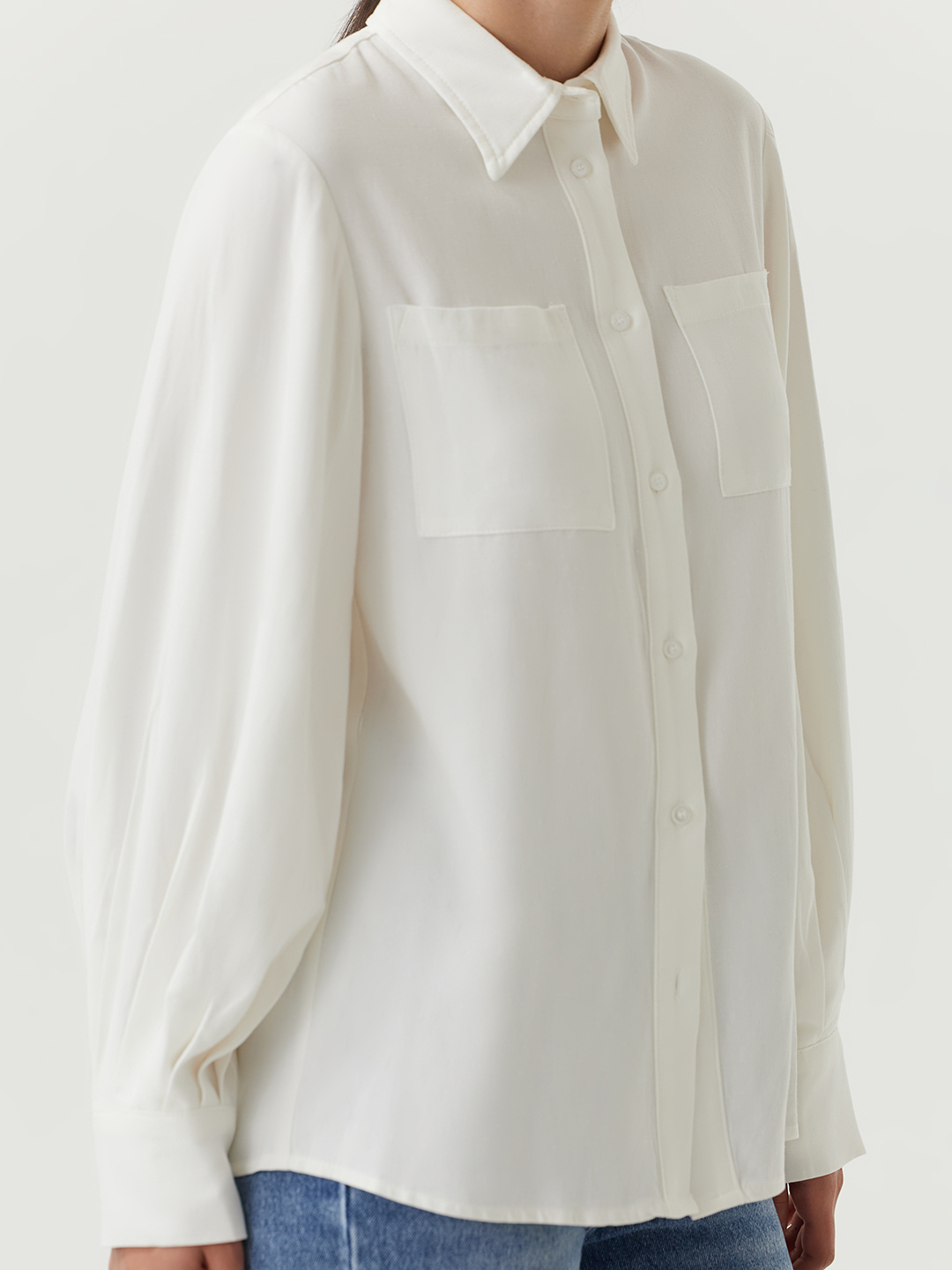 Рубашка белый для женщин 48170-4 66