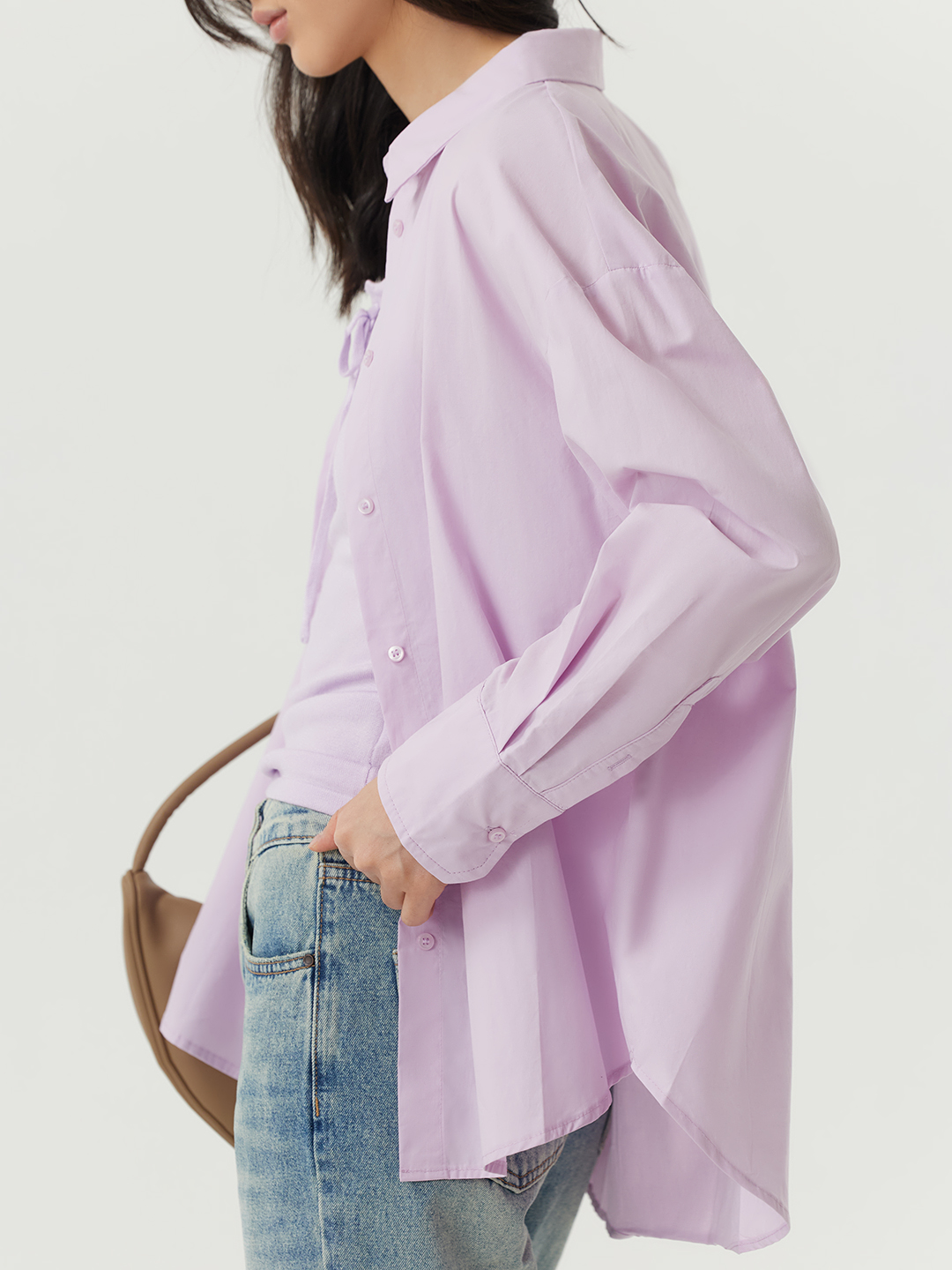 Рубашка лавандовый для женщин 48152-207 66