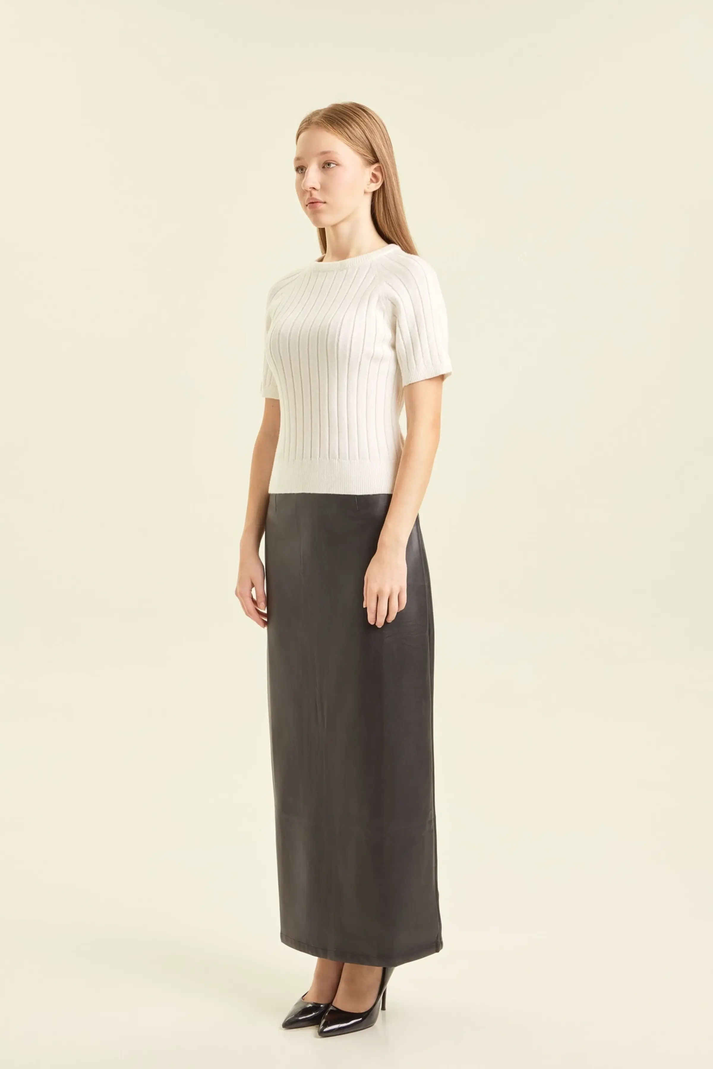 Джемпер белый для женщин 47230-4 60