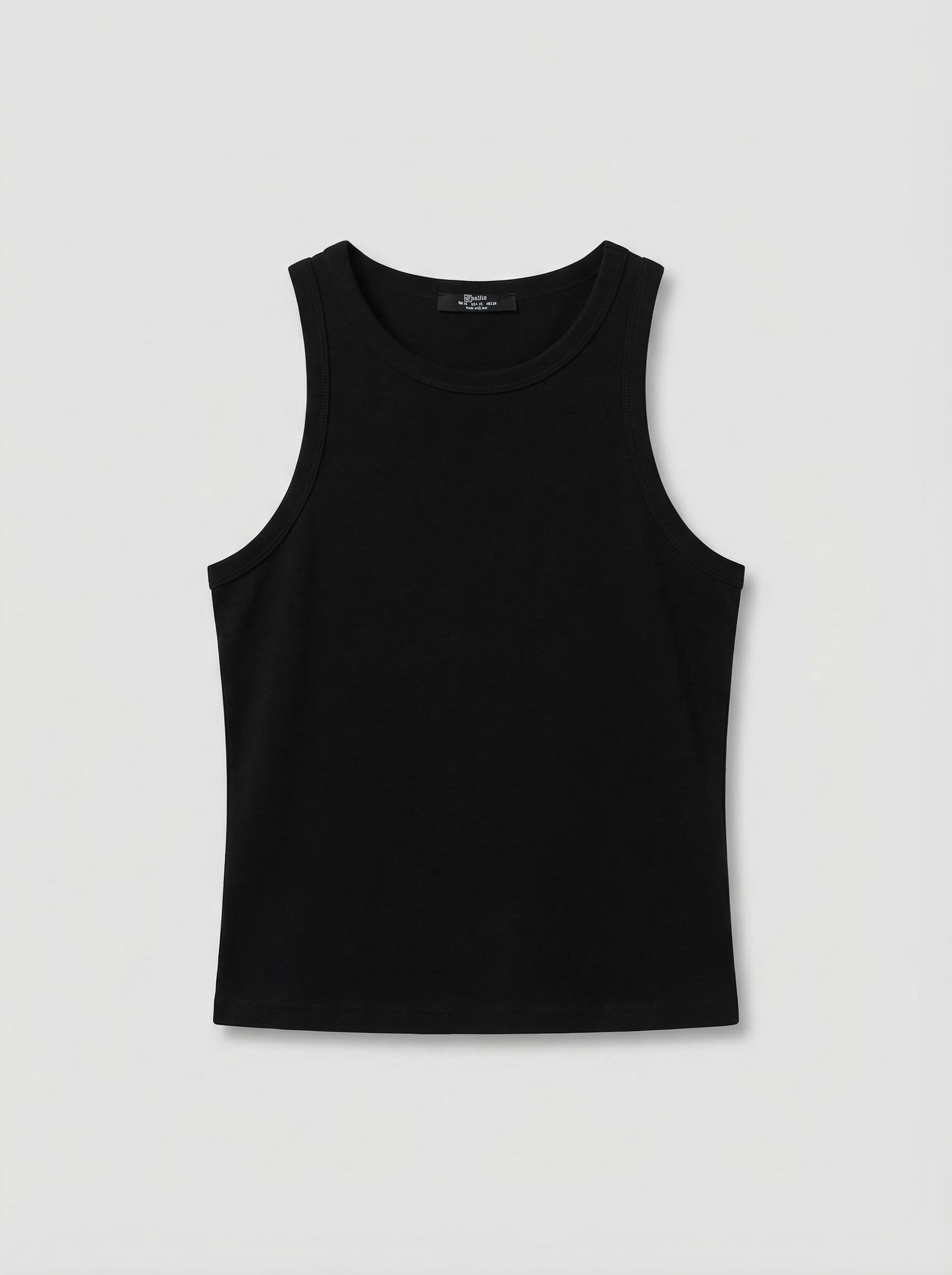 Топ черный для женщин 48205-1 46