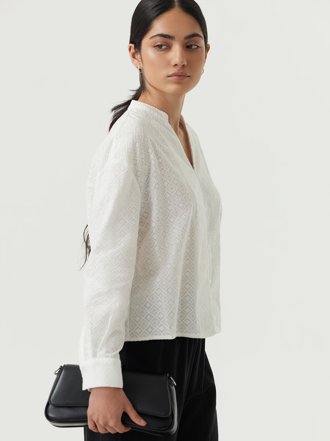 Блузка белый для женщин 48196-4 28