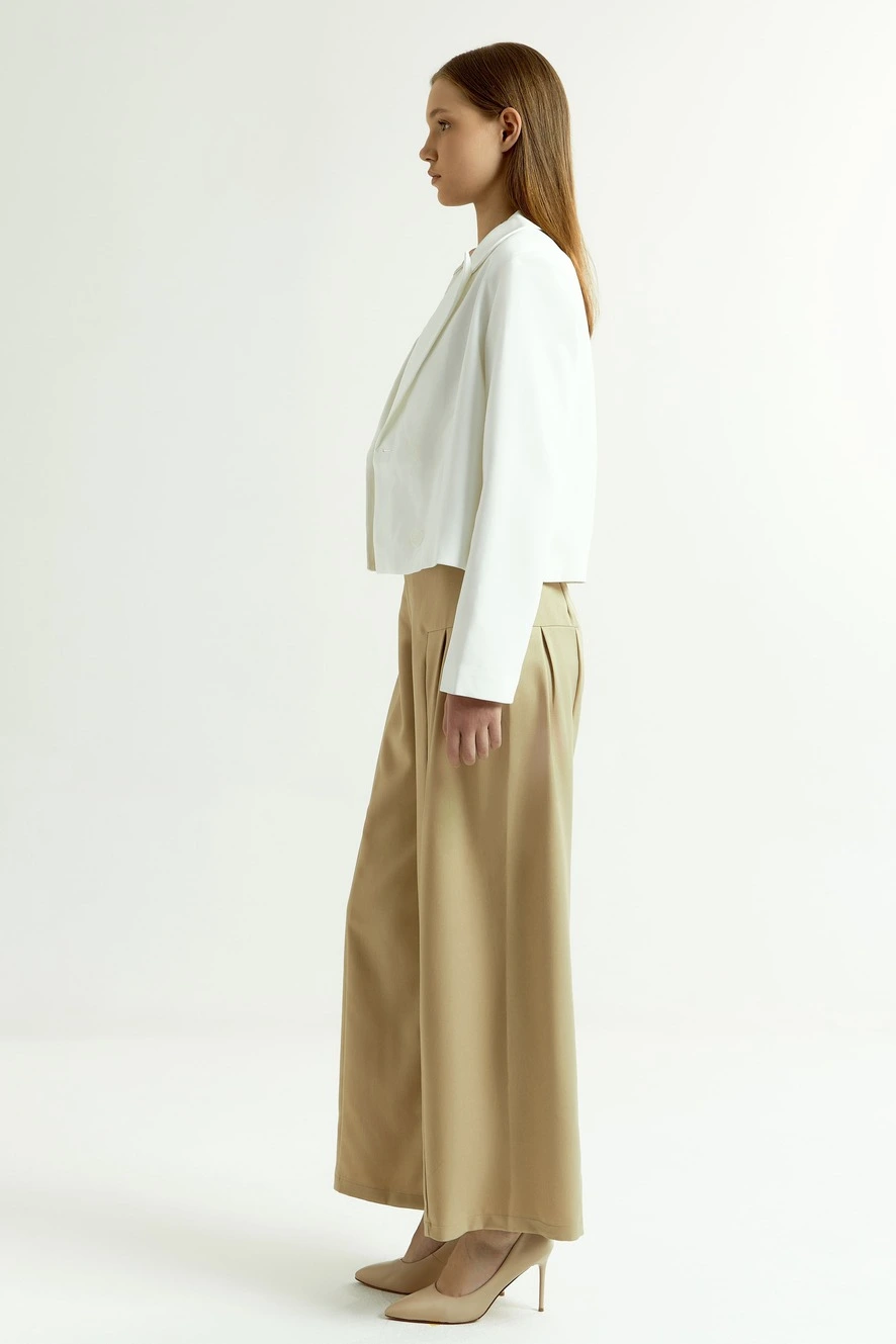 Брюки бежевый для женщин 44291-15 71