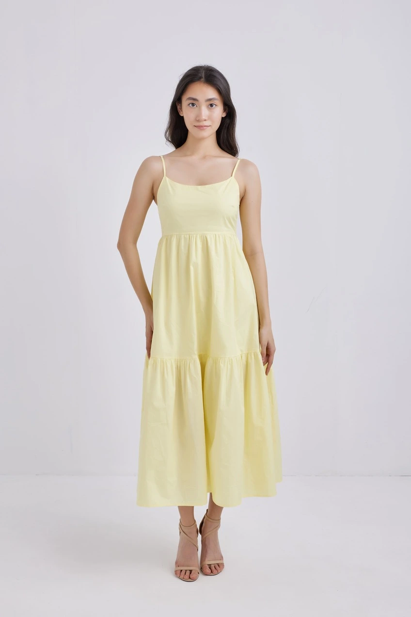 Сарафан желтый для женщин 41306-5 48