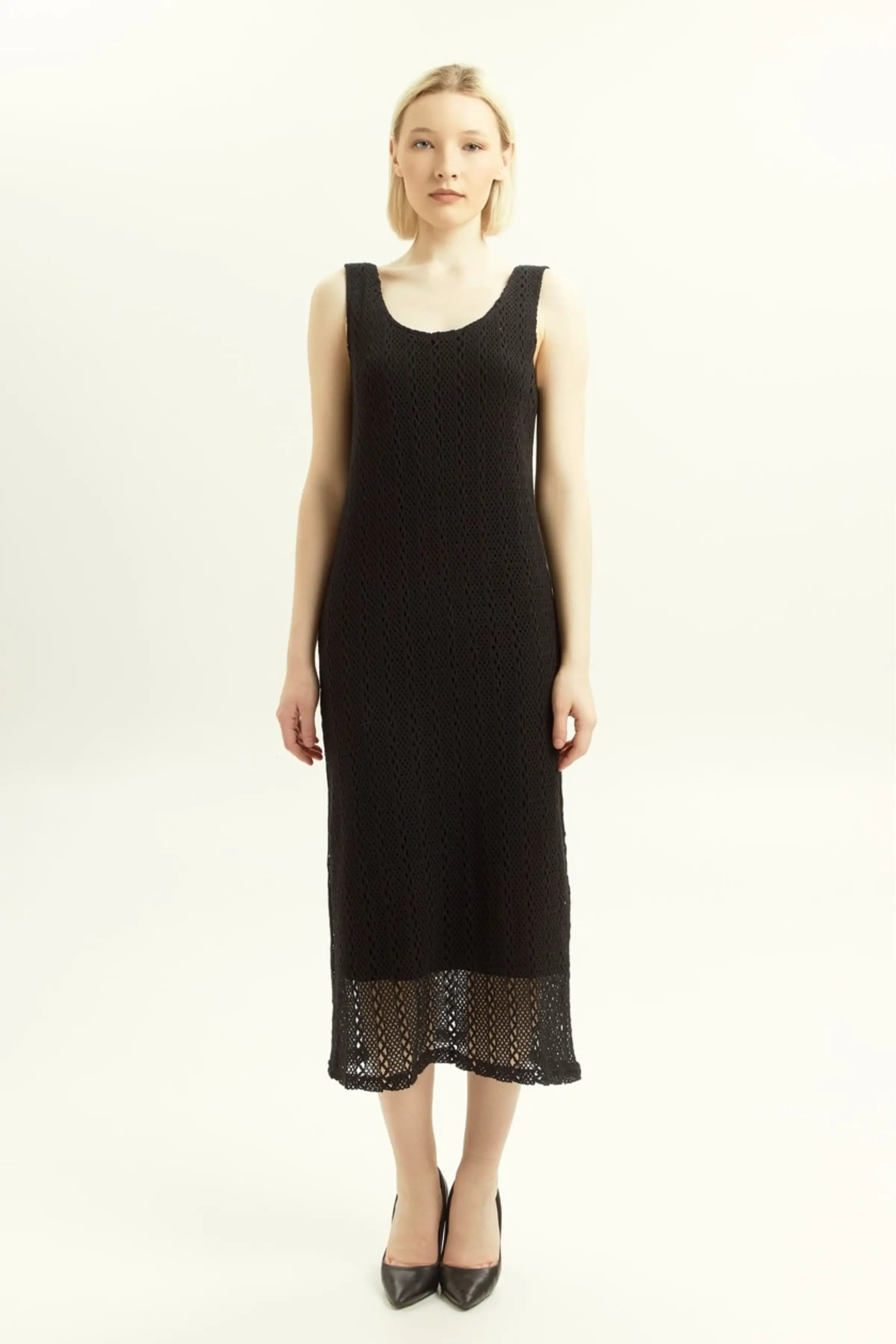 Сарафан черный для женщин 45278-1 48