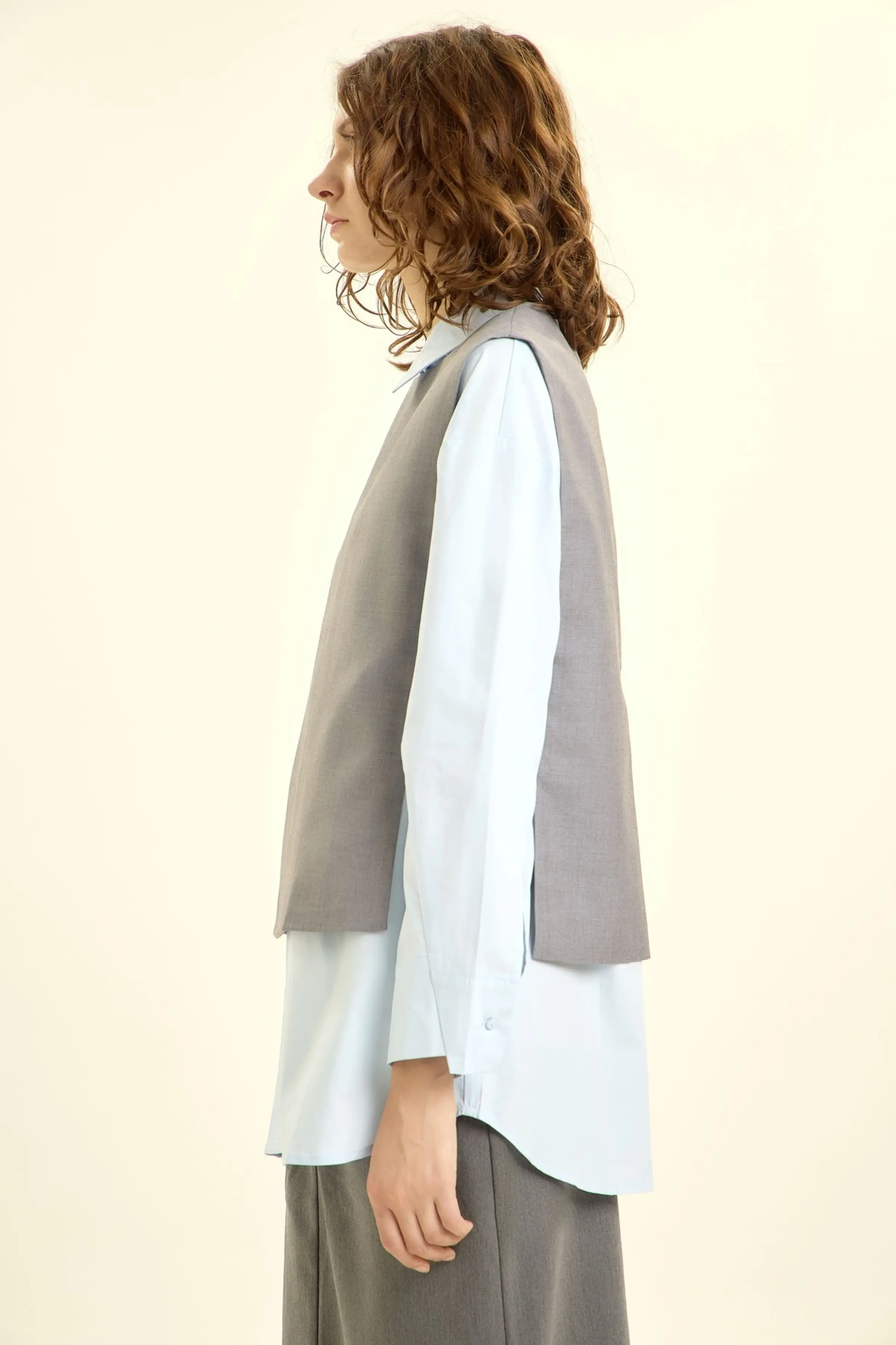 Жилетка серый для женщин 46144-61 68