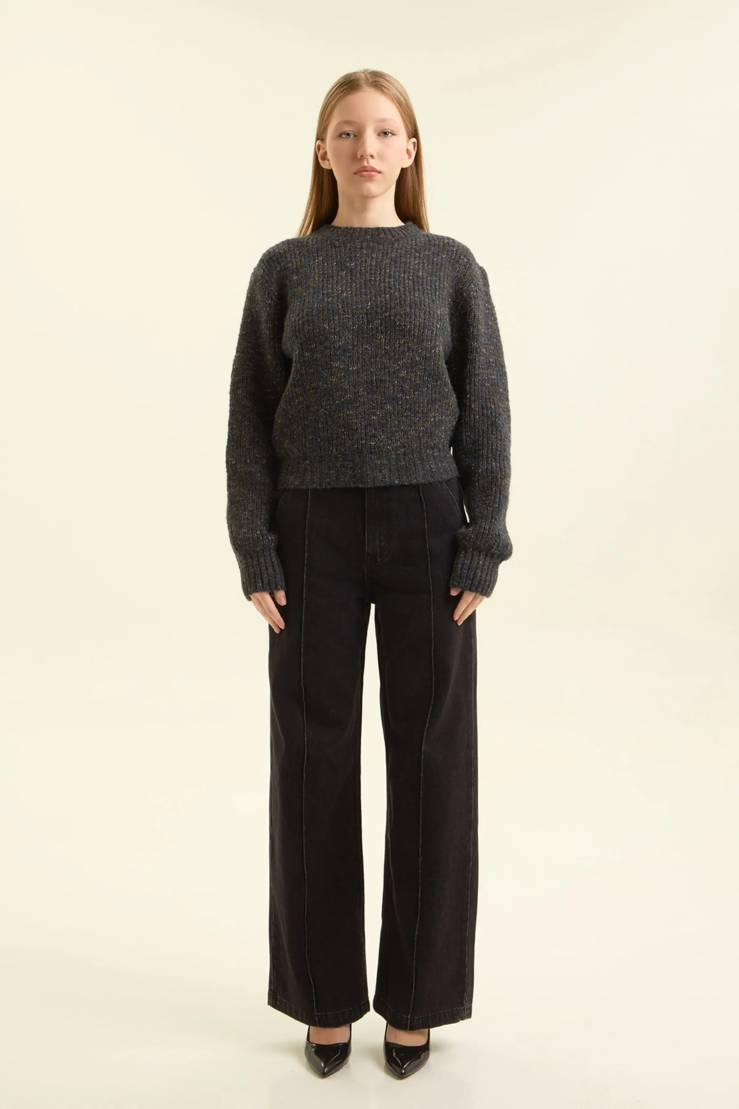 Джинсы черный для женщин 47299-1 74