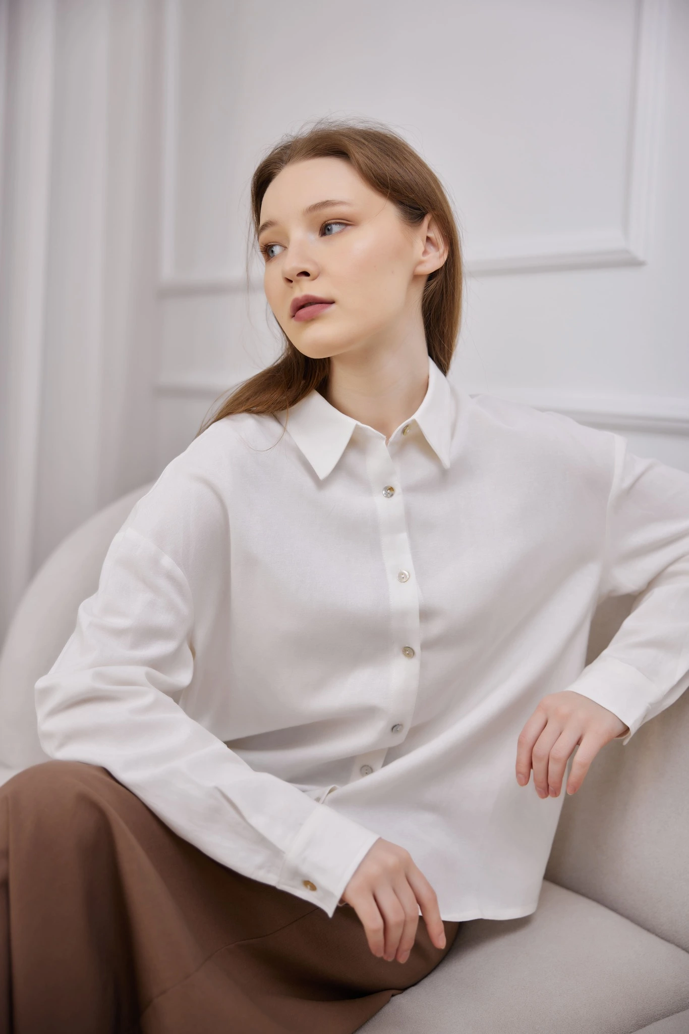 Рубашка белый для женщин 41143-4 66