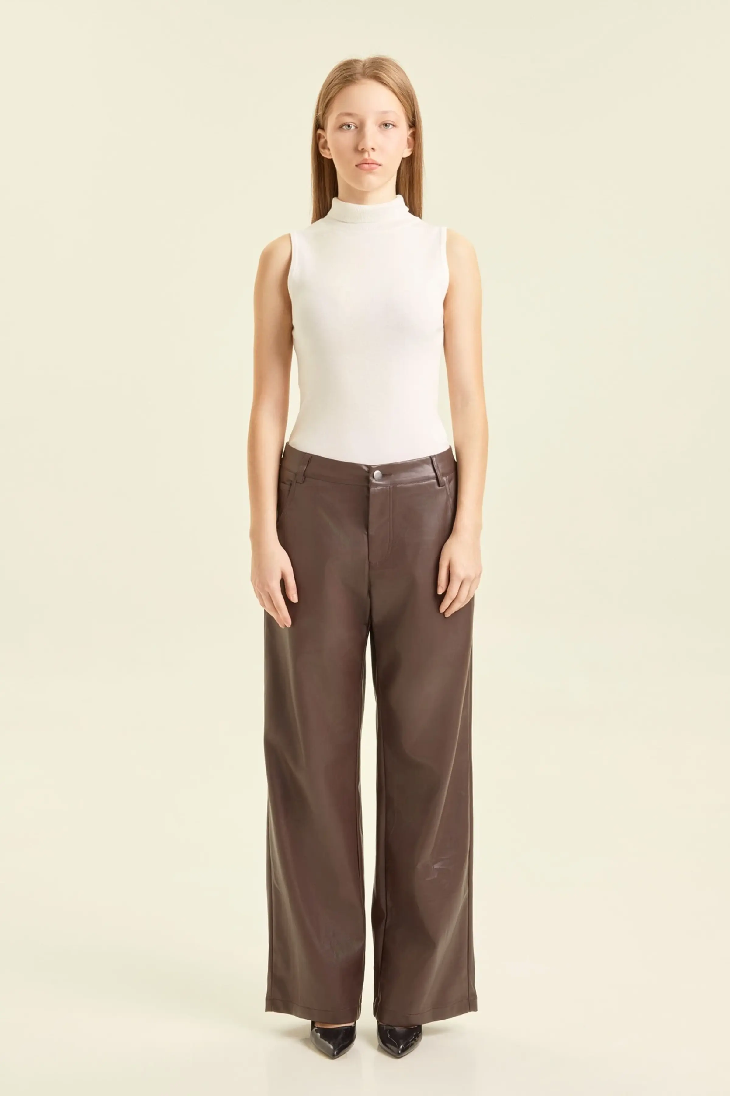 Брюки коричневый для женщин 47169-13 71