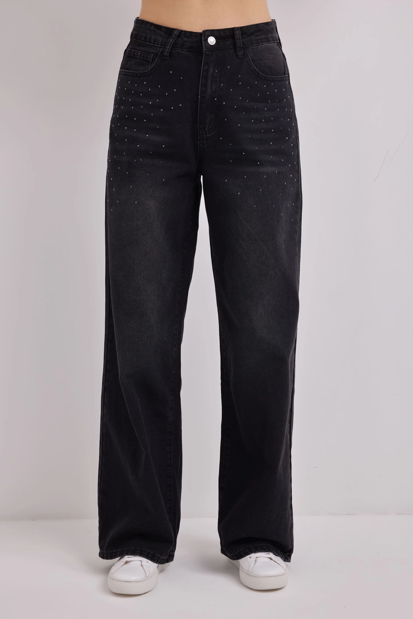 Джинсы черный для женщин 40187-1 74