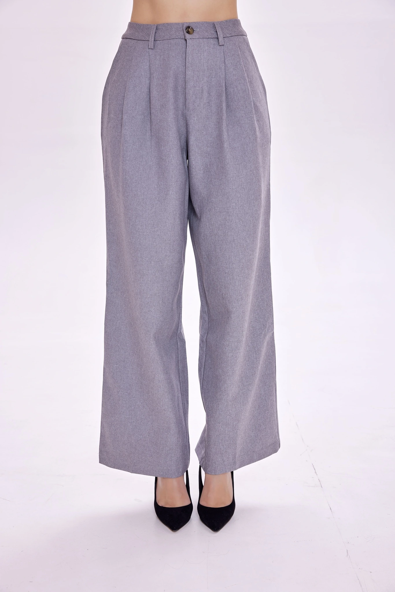 Брюки серый для женщин 39232-61 71