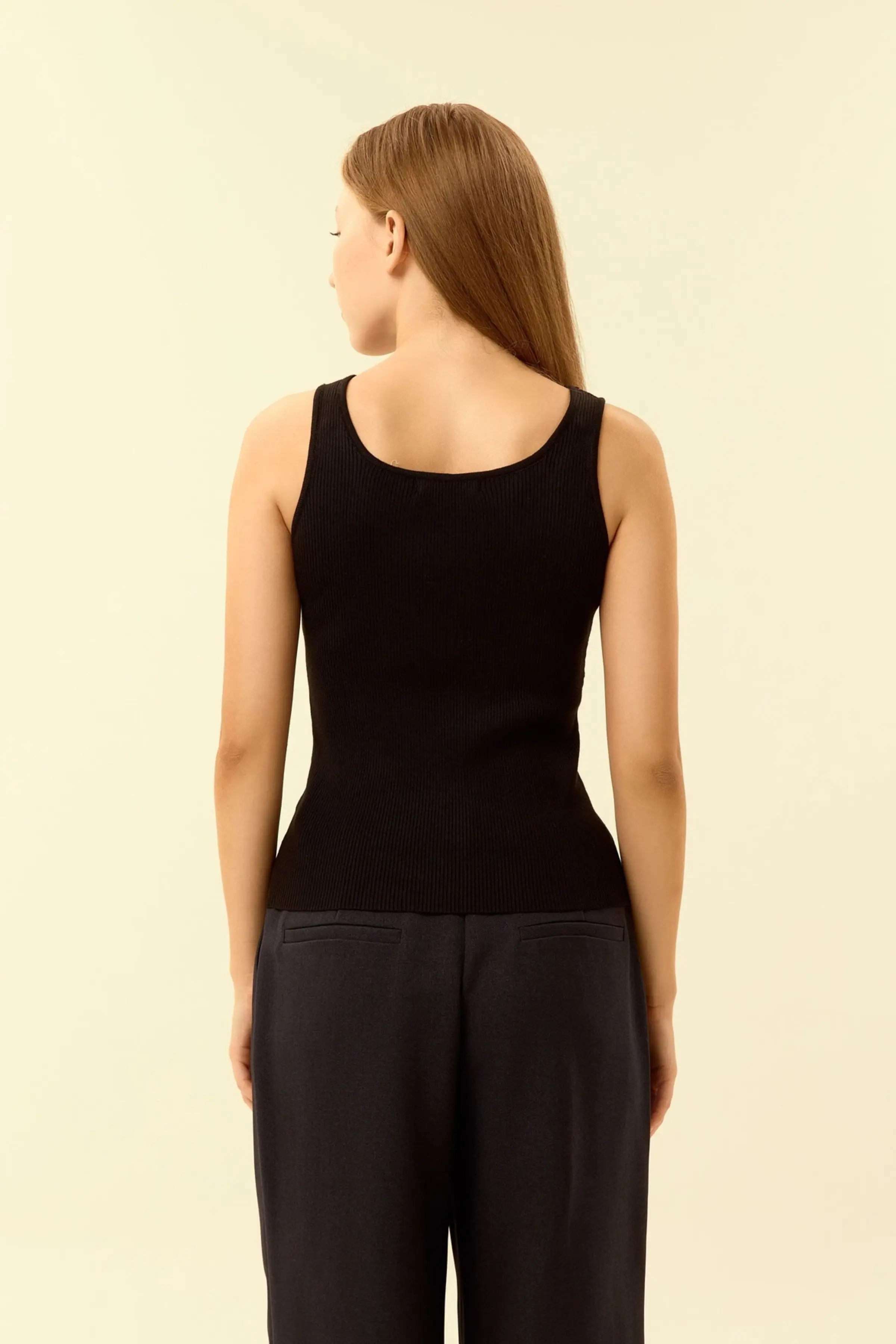 Топ черный для женщин 46115-1 46