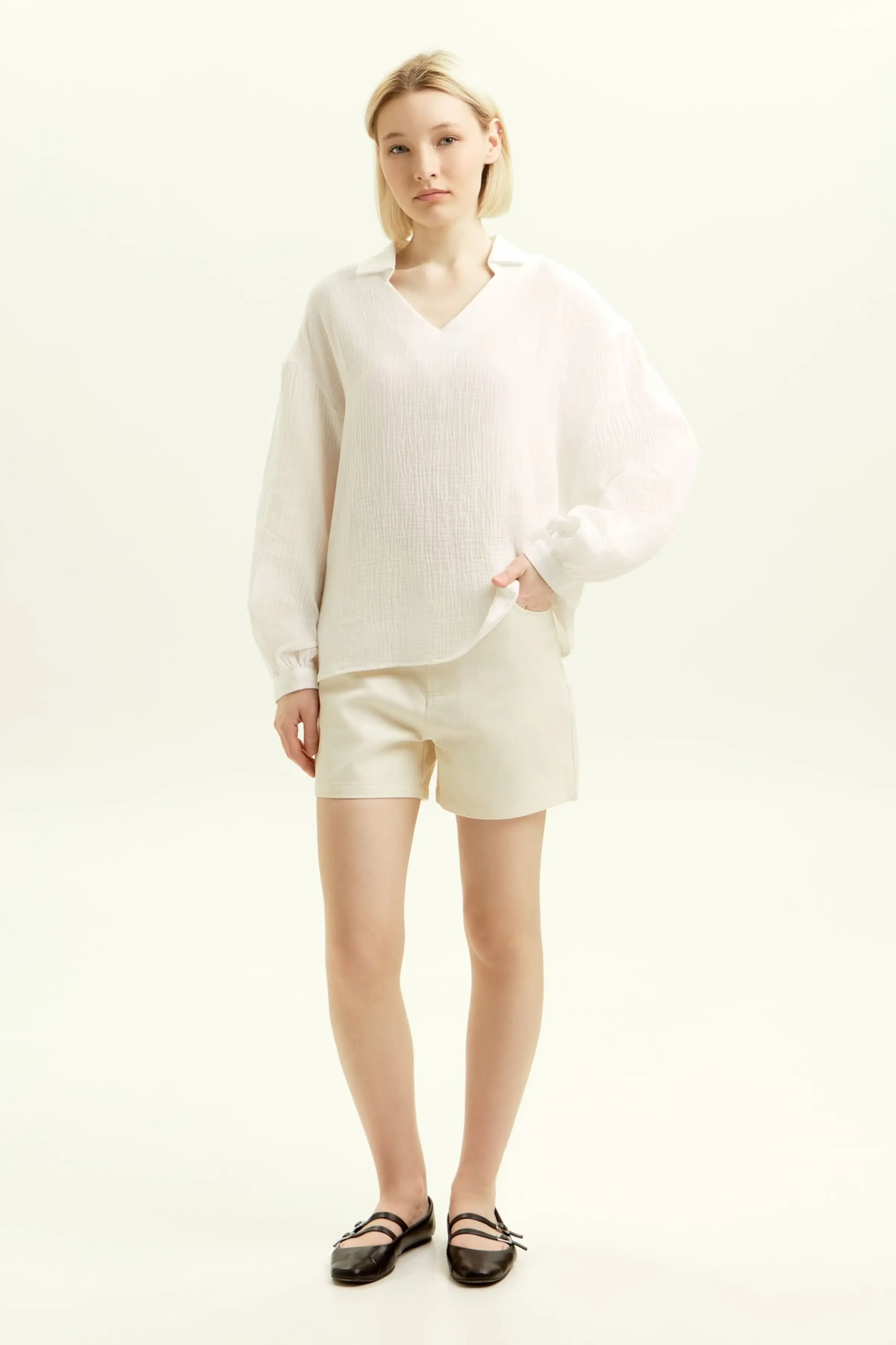 Блузка белый для женщин 45252-4 28