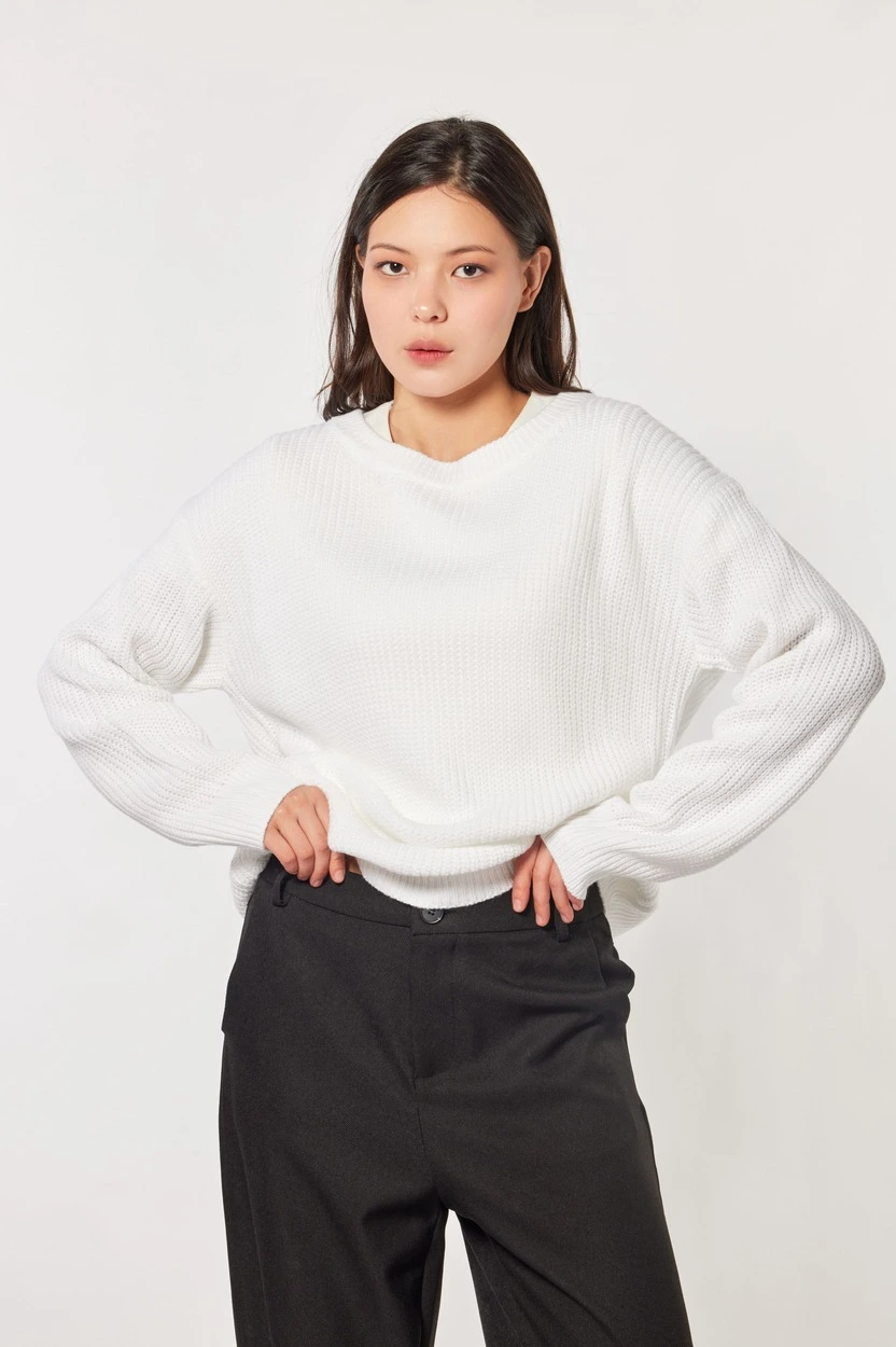 Свитер белый для женщин 43241-4 65