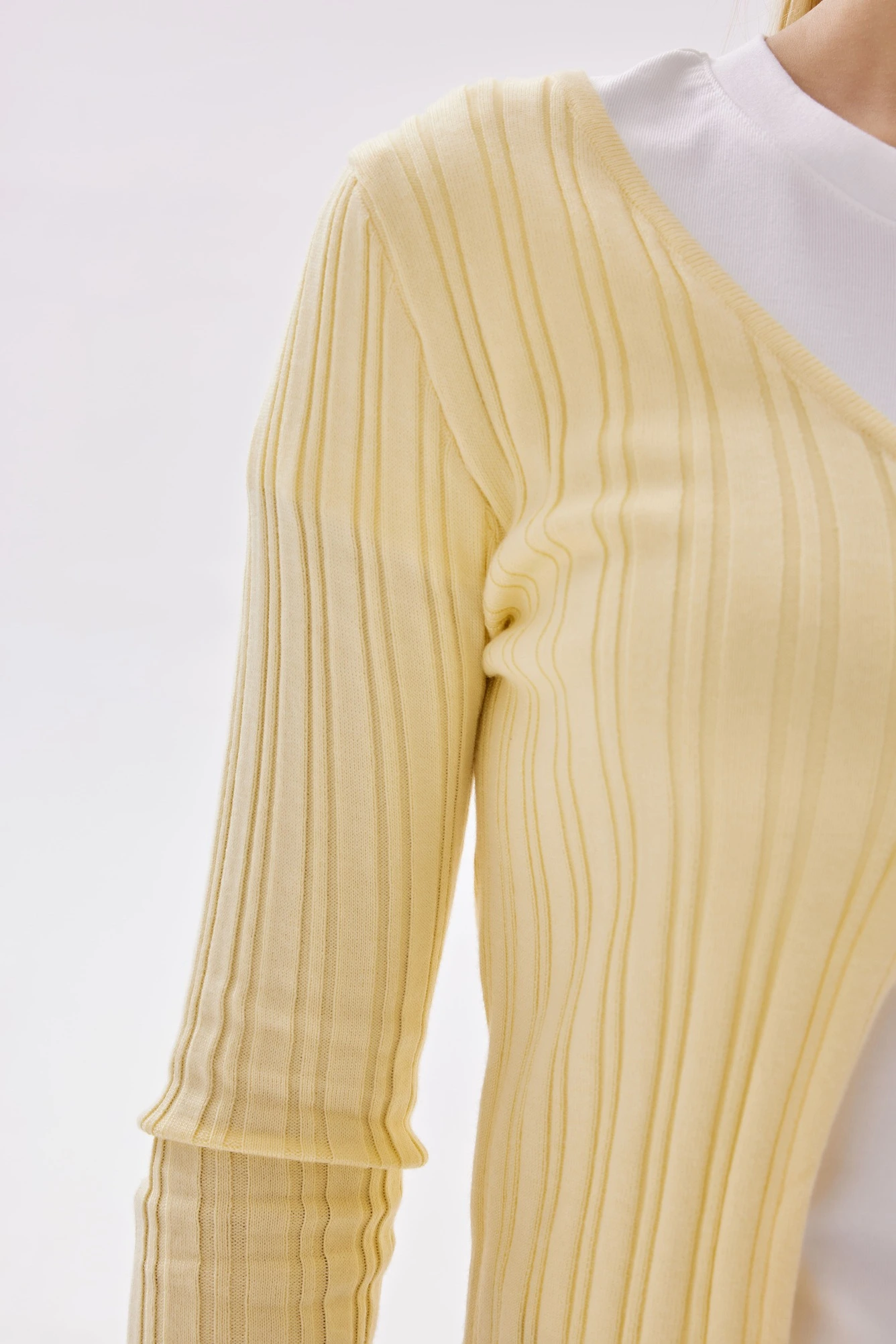 Кардиган желтый для женщин 40285-5 50