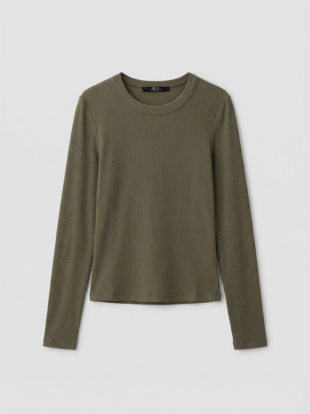 Лонгслив хаки для женщин 48173-14 59