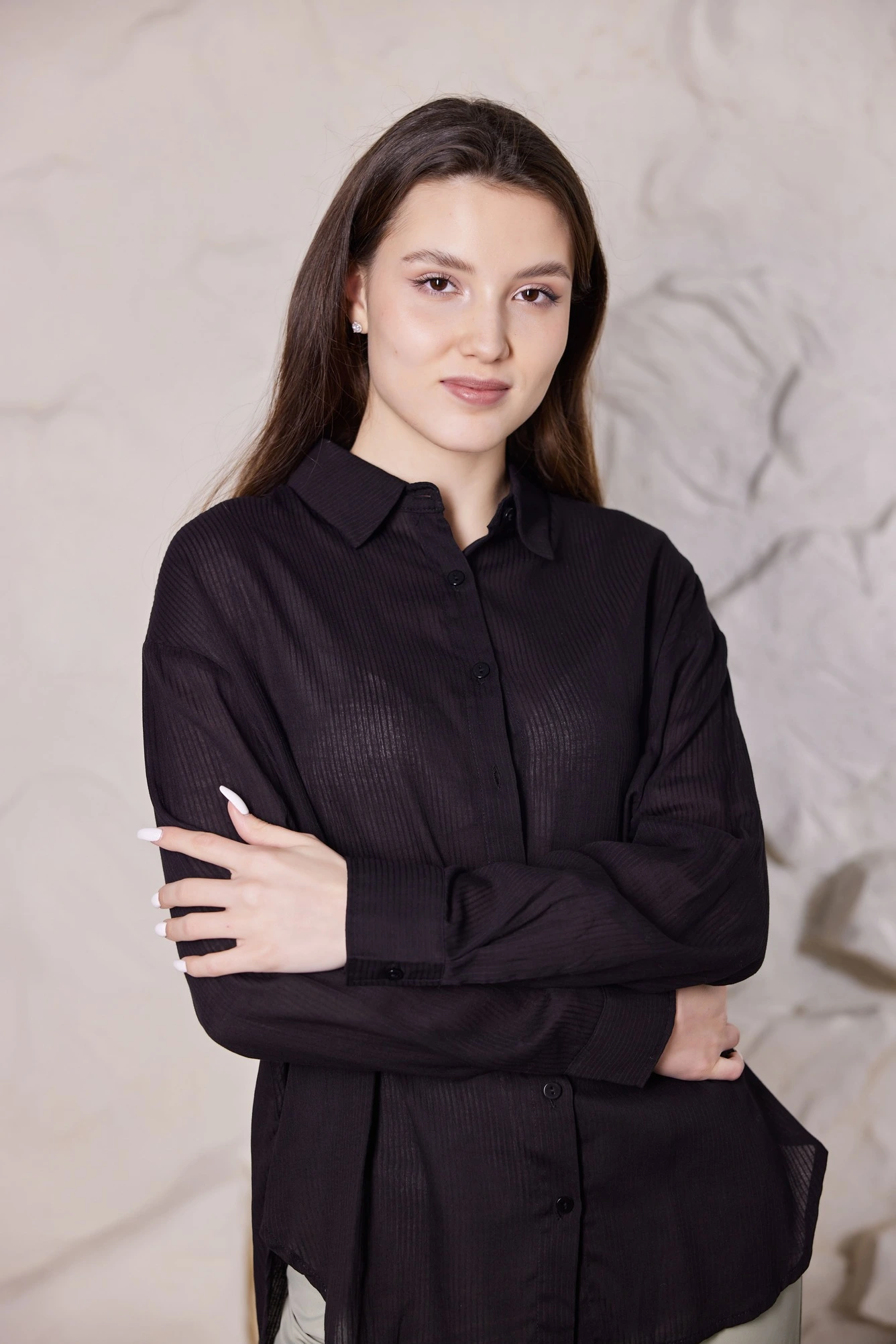 Рубашка черный для женщин 40261-1 66