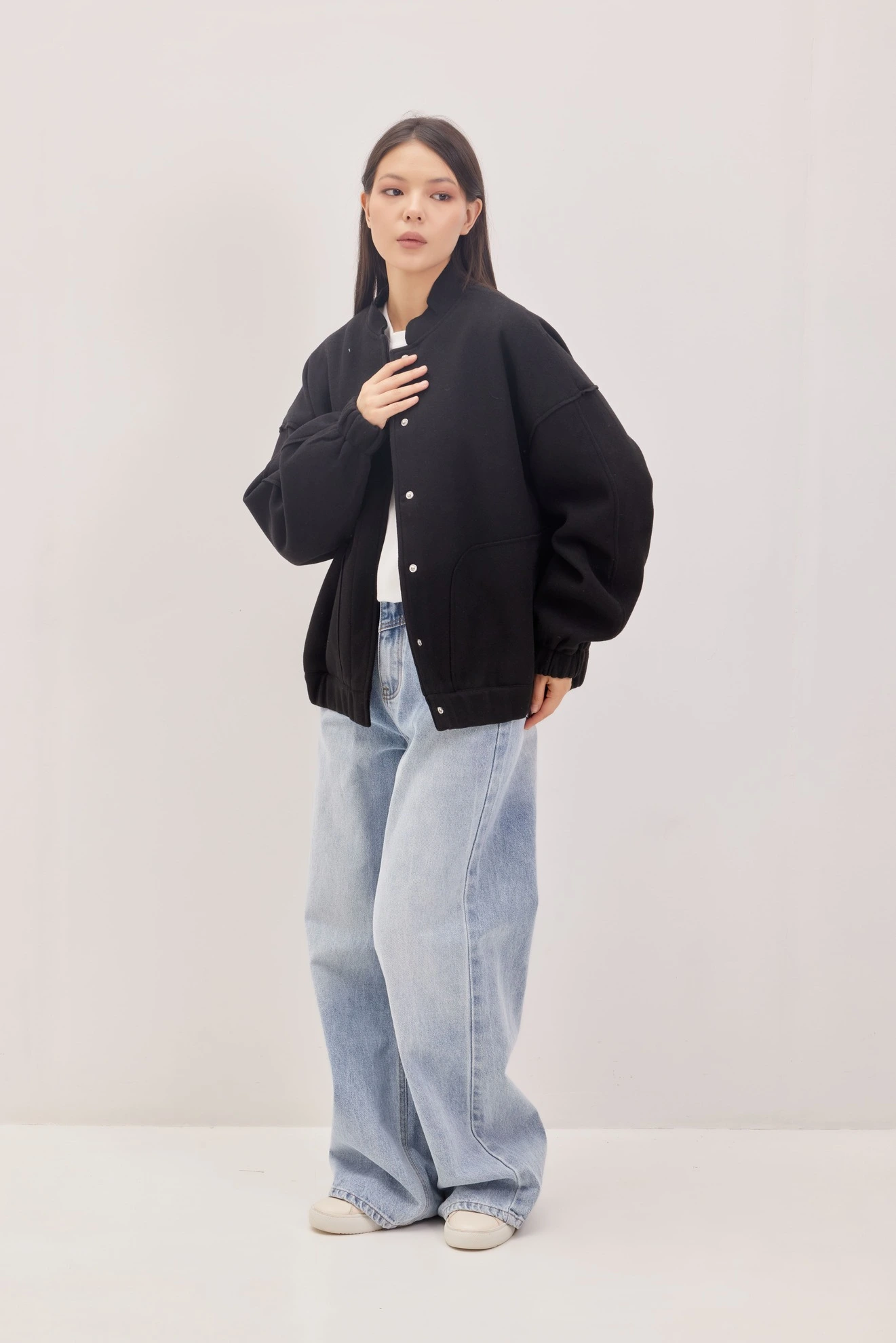 Куртка черный для женщин 42288-1 47