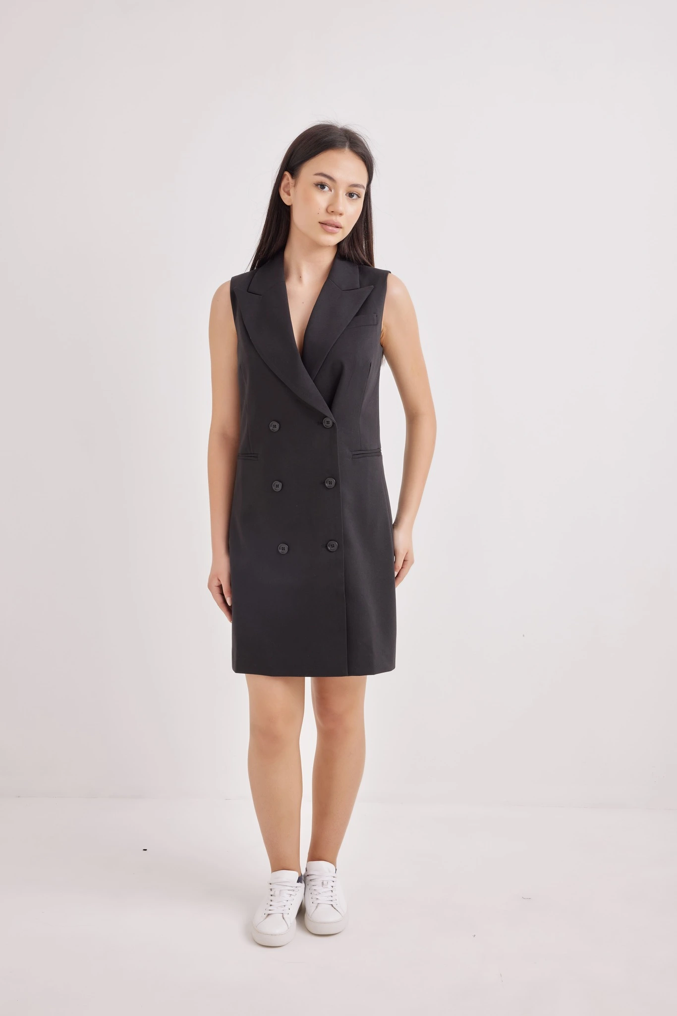 Платье черный для женщин 42117-1 54