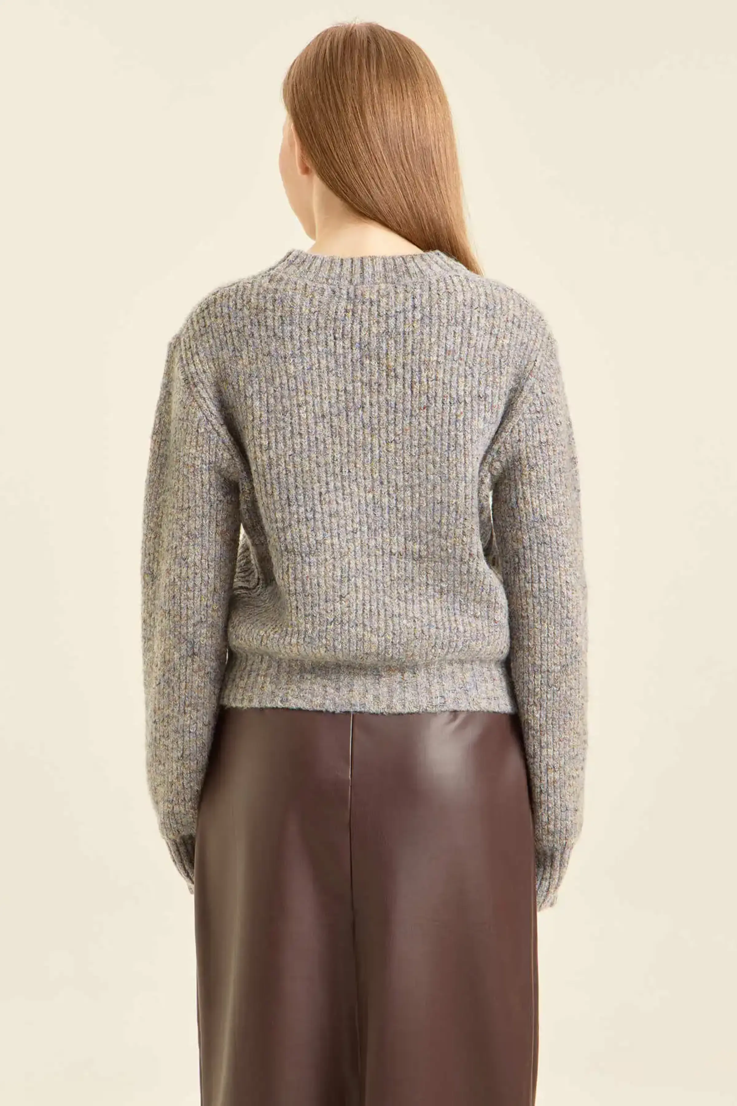 Свитер серый для женщин 47295-61 65