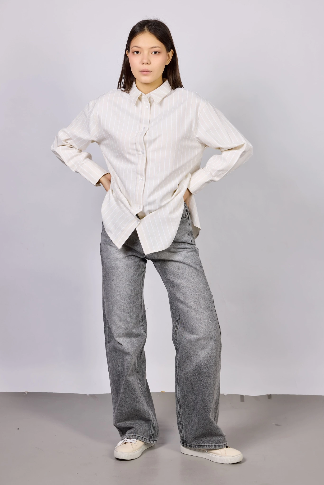 Джинсы светло-серый для женщин 42360-9 74