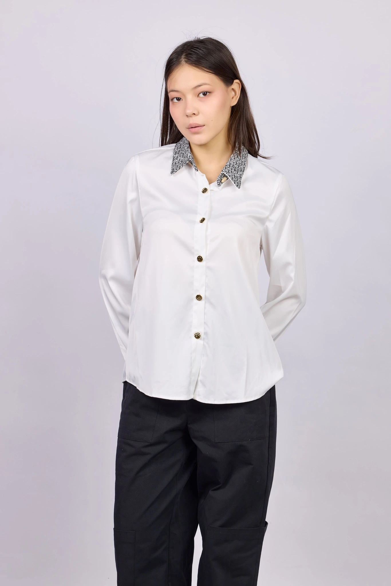 Блузка белый для женщин 42181-4 28