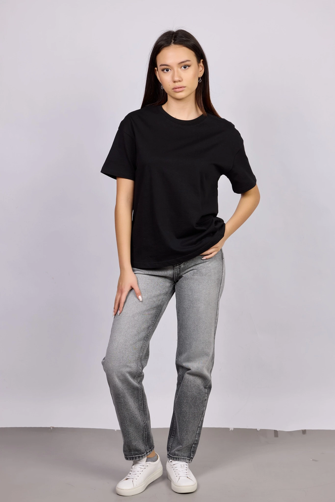 Футболка черный для женщин 42264-1 67