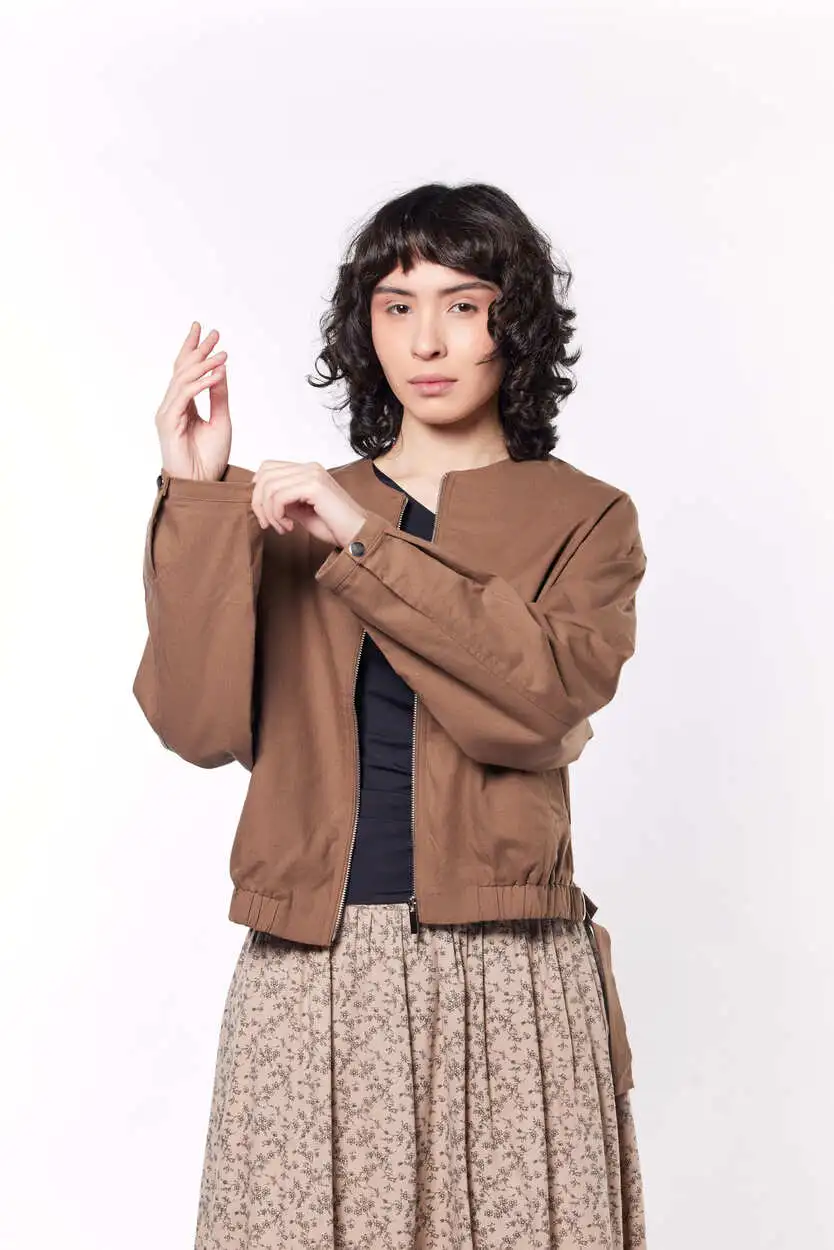 Ветровка хаки для женщин 44301-14 72