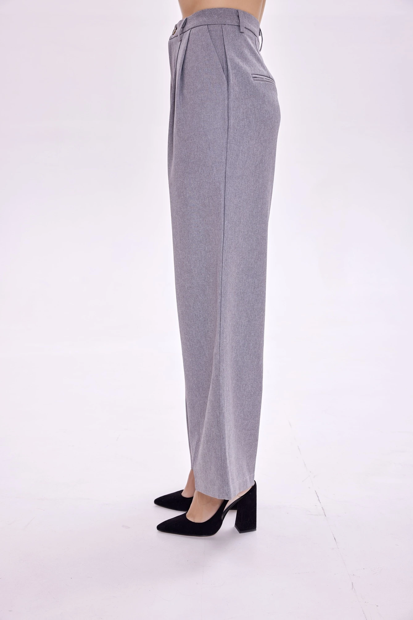 Брюки серый для женщин 39232-61 71