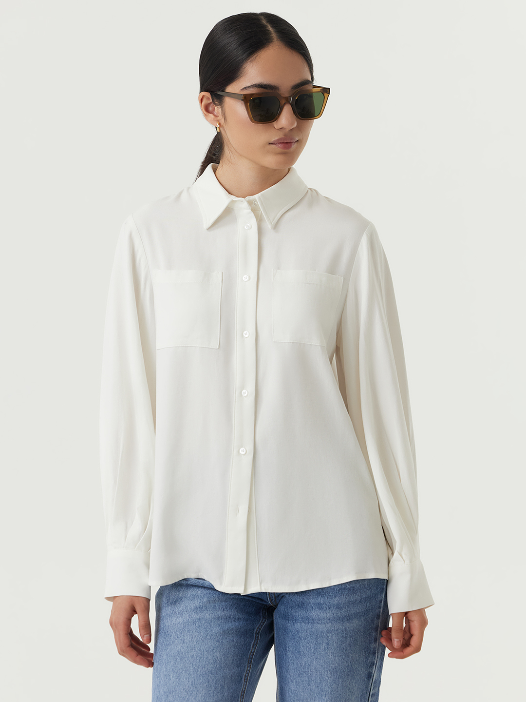 Рубашка белый для женщин 48170-4 66