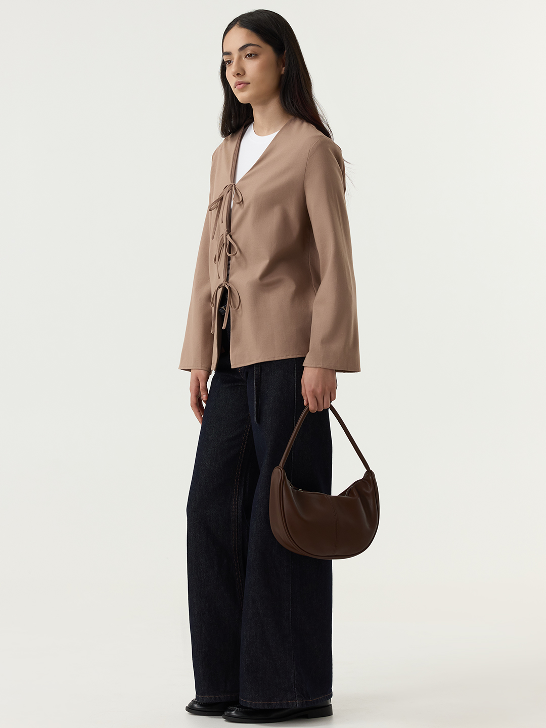 Блузка коричневый для женщин 48259-13 28