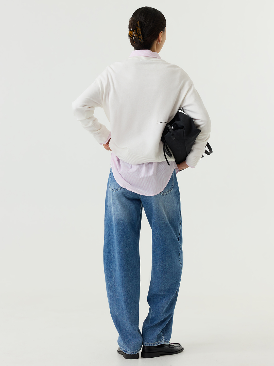 Джемпер белый для женщин 48103-4 60