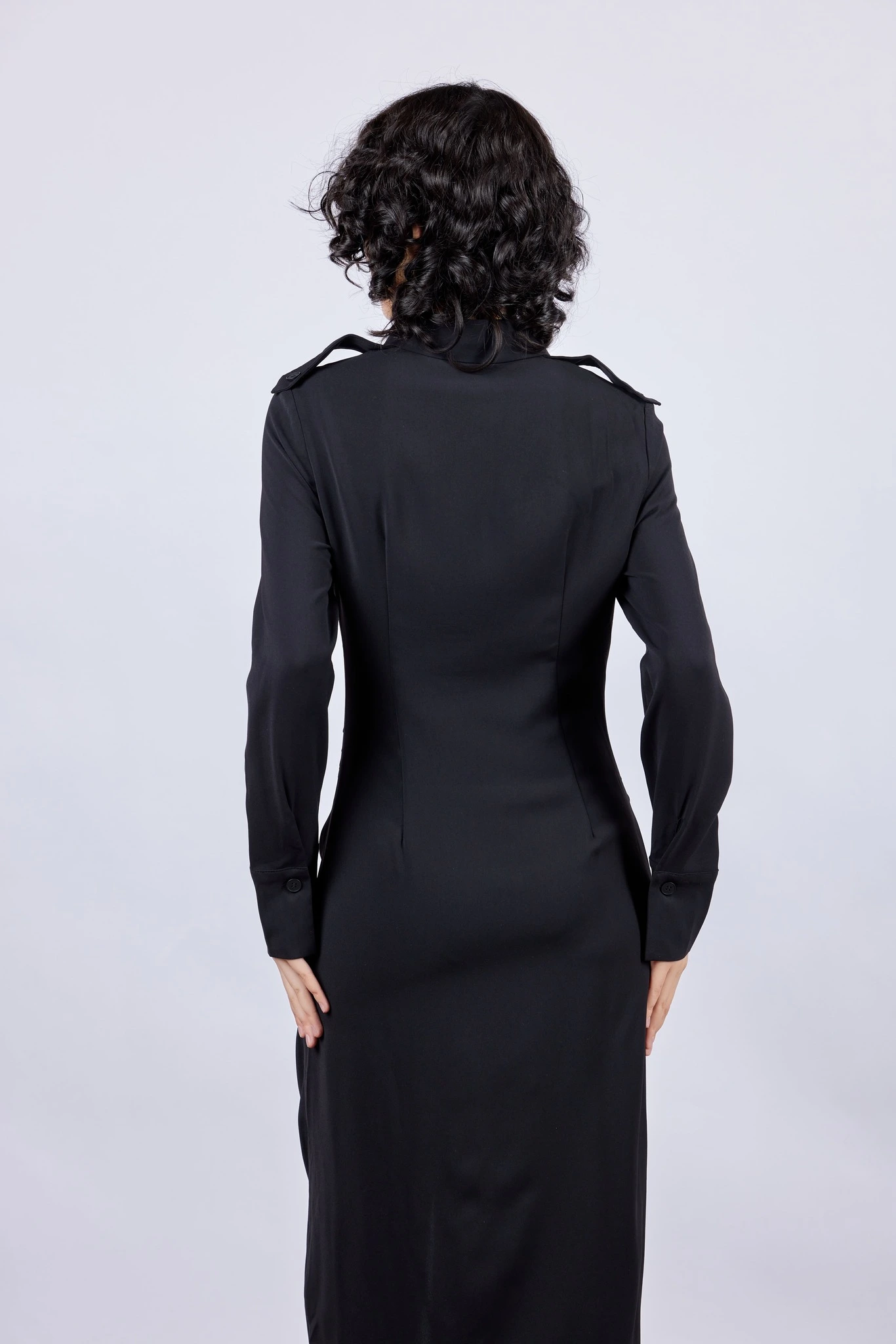 Платье черный для женщин 43220-1 54