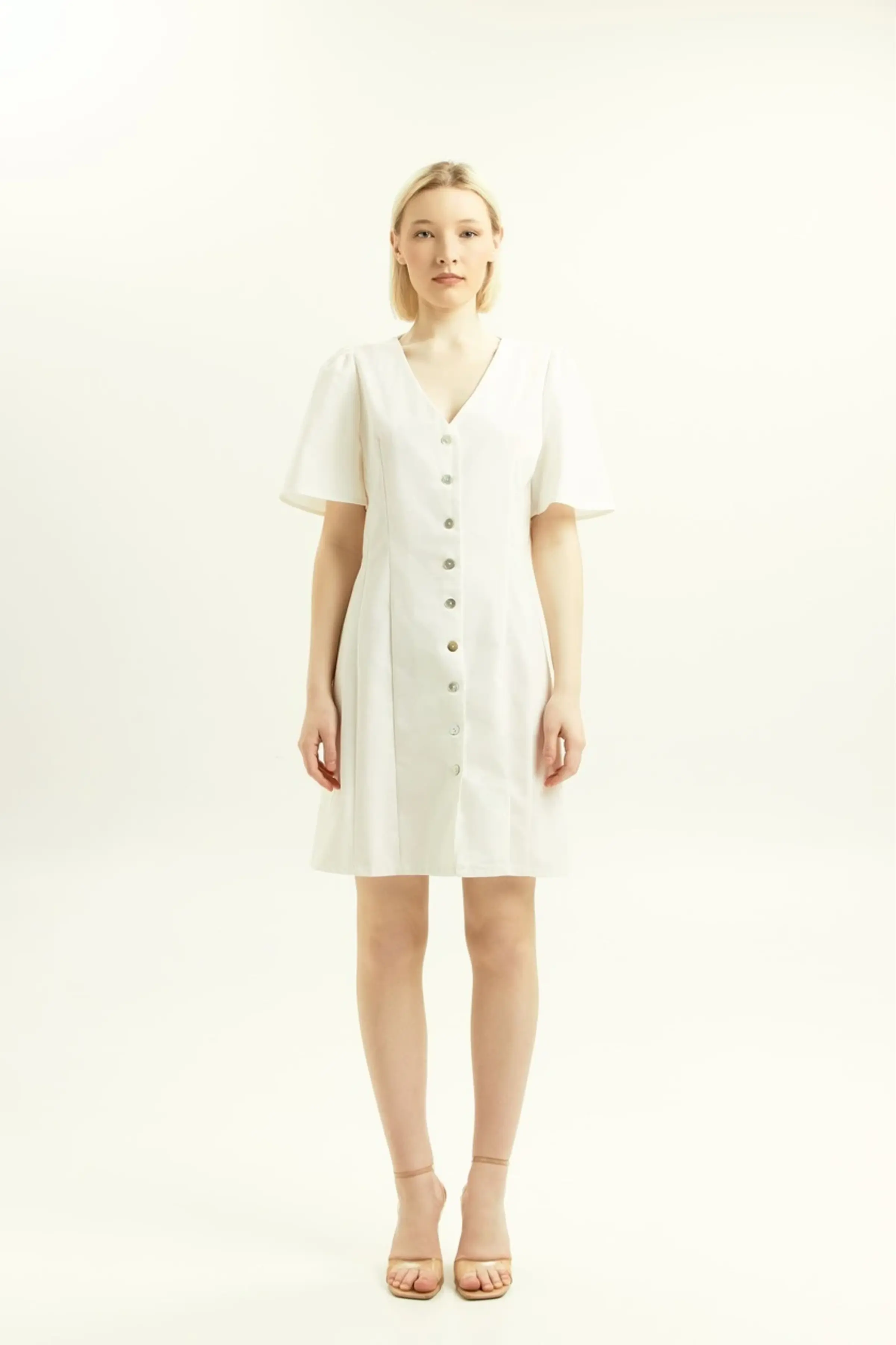 Платье белый для женщин 45192-4 54