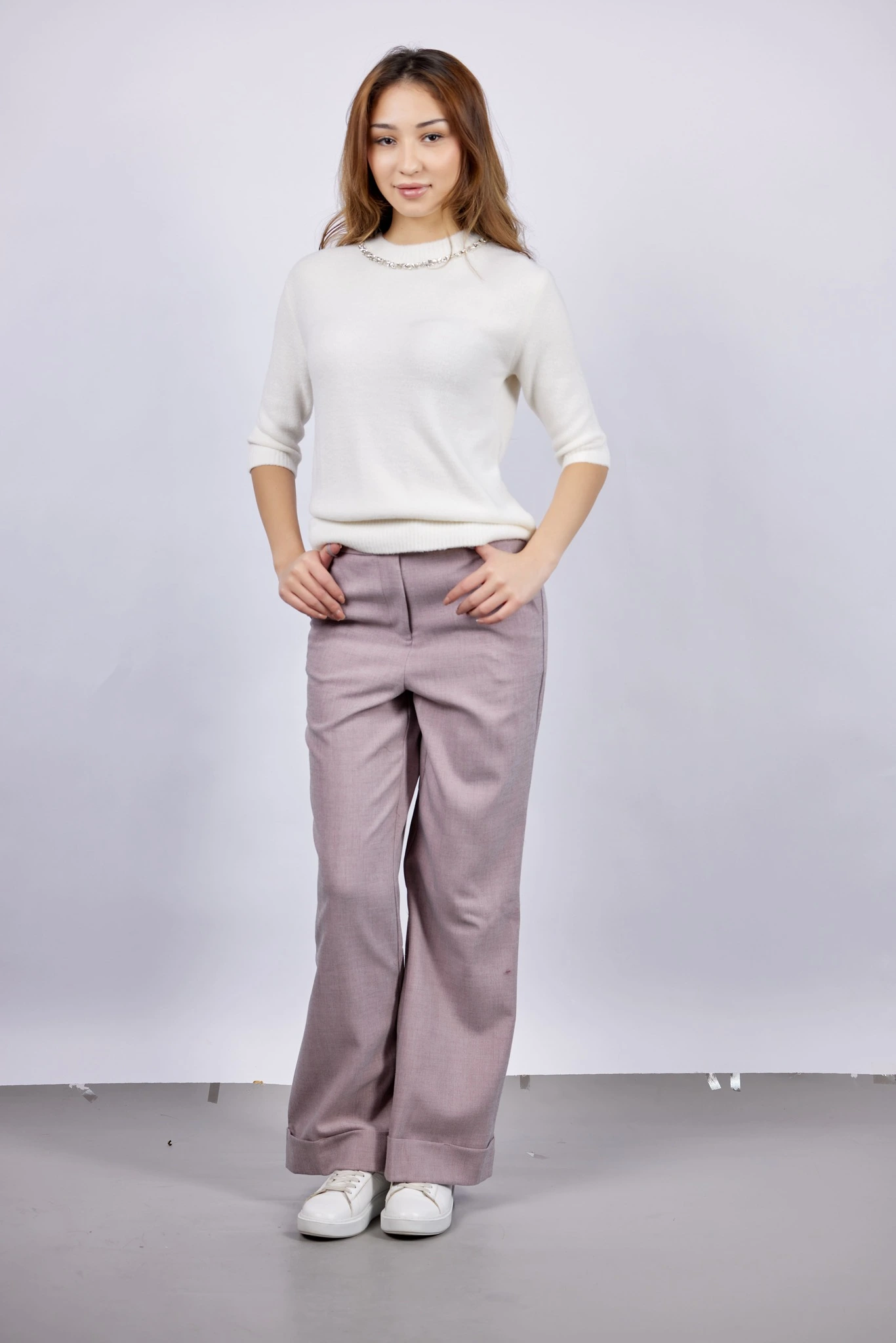 Брюки розовый для женщин 43208-17 71