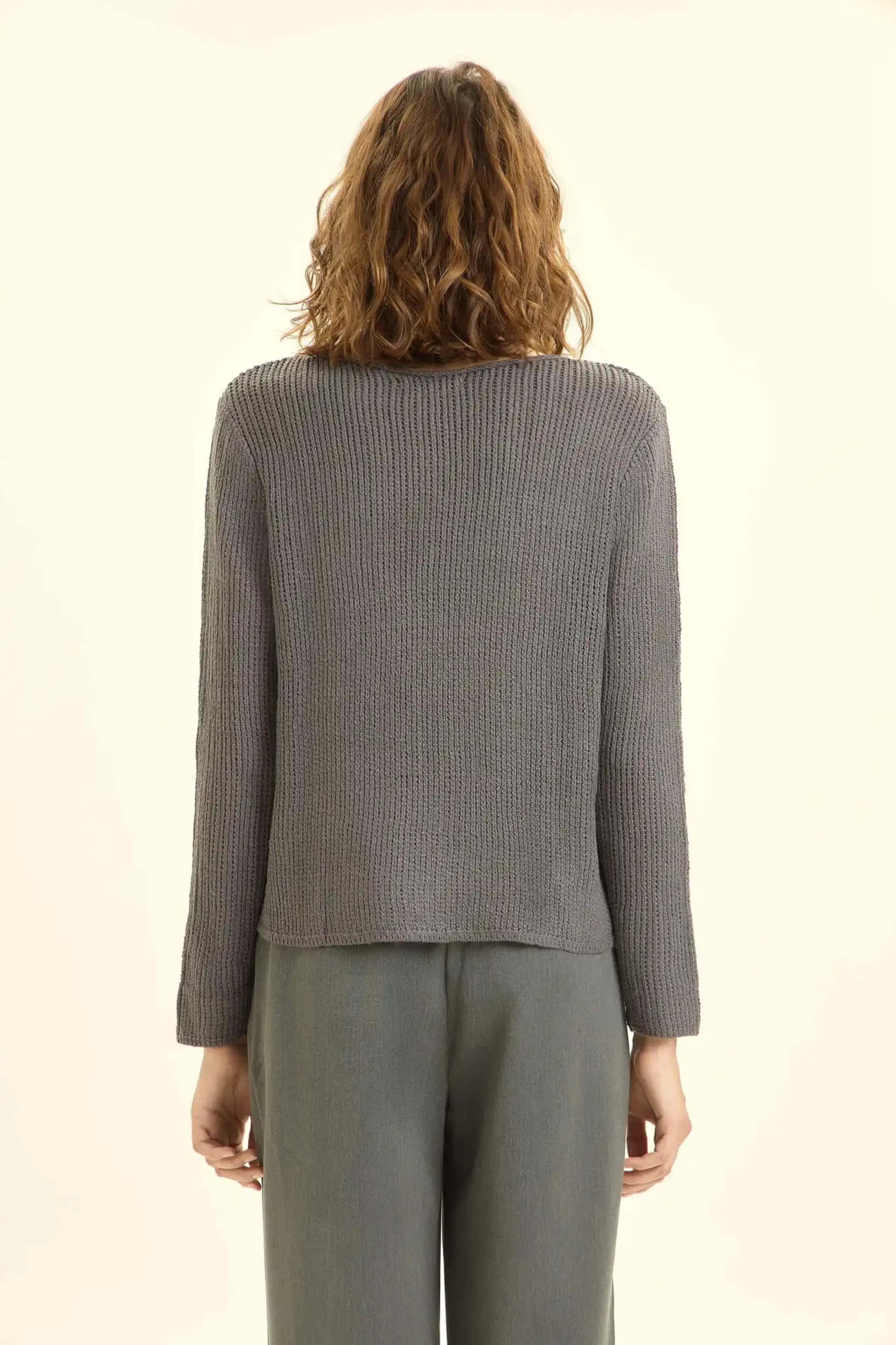 Джемпер темно-серый для женщин 46191-12 60