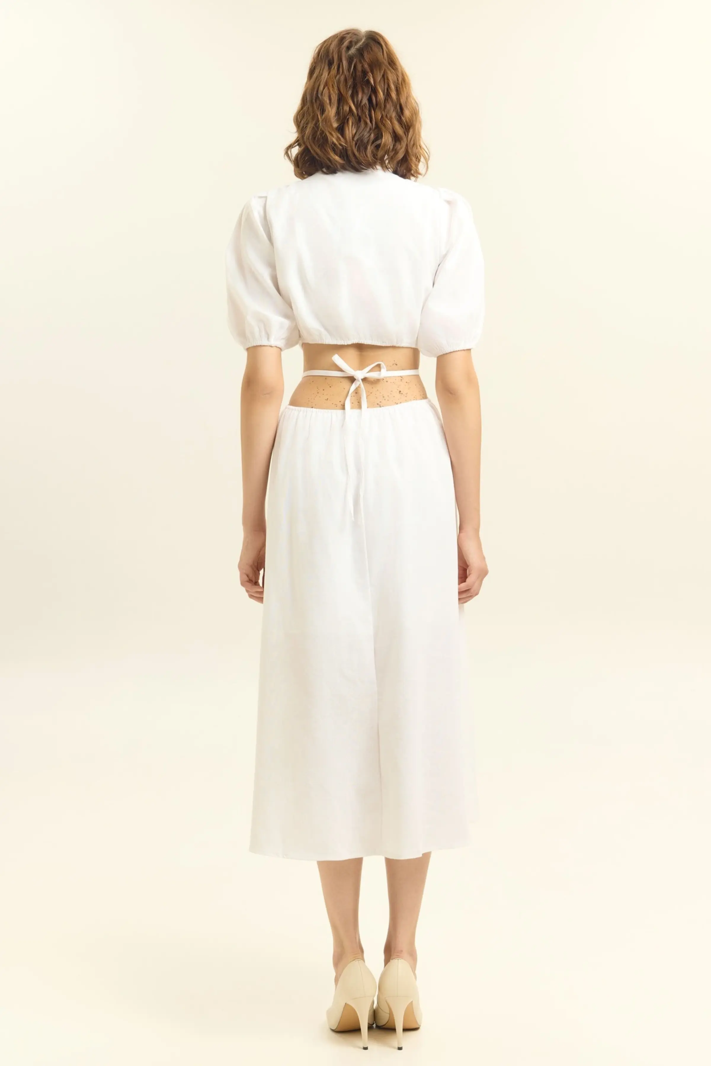 Платье белый для женщин 45267-4 54