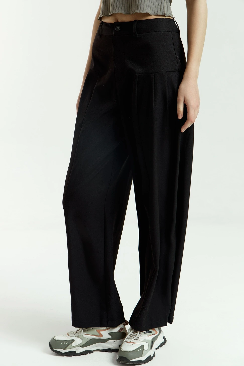 Брюки черный для женщин 44291-1 71