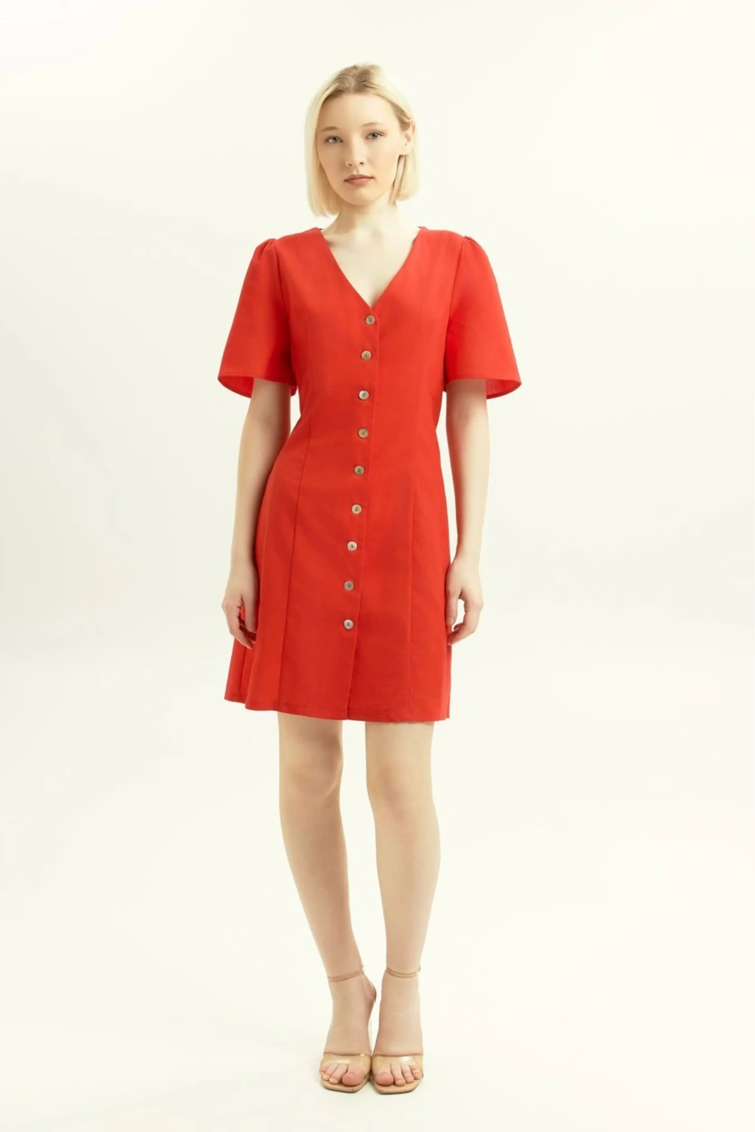 Платье красный для женщин 45192-7 54