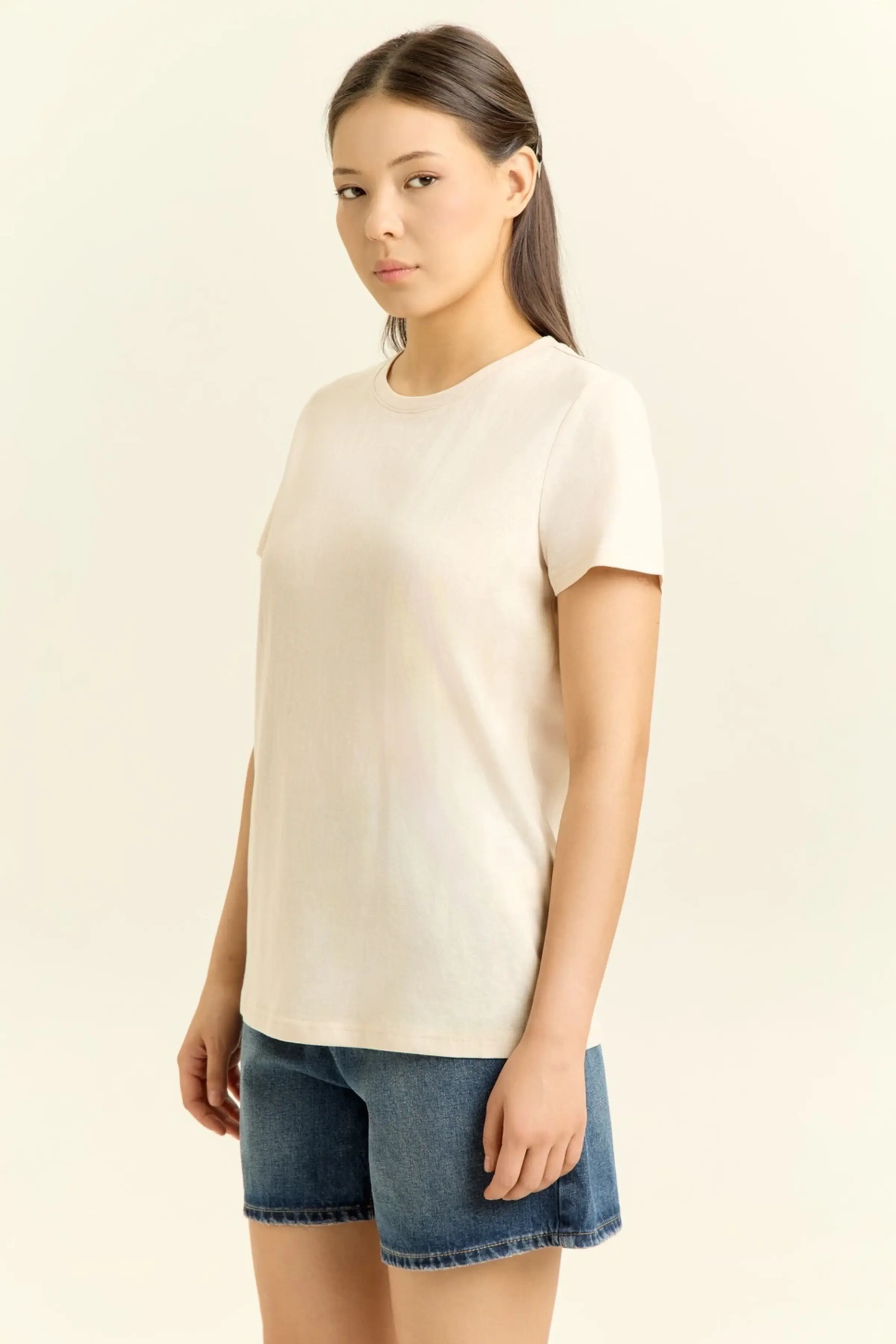 Футболка бежевый для женщин 45107-15 67