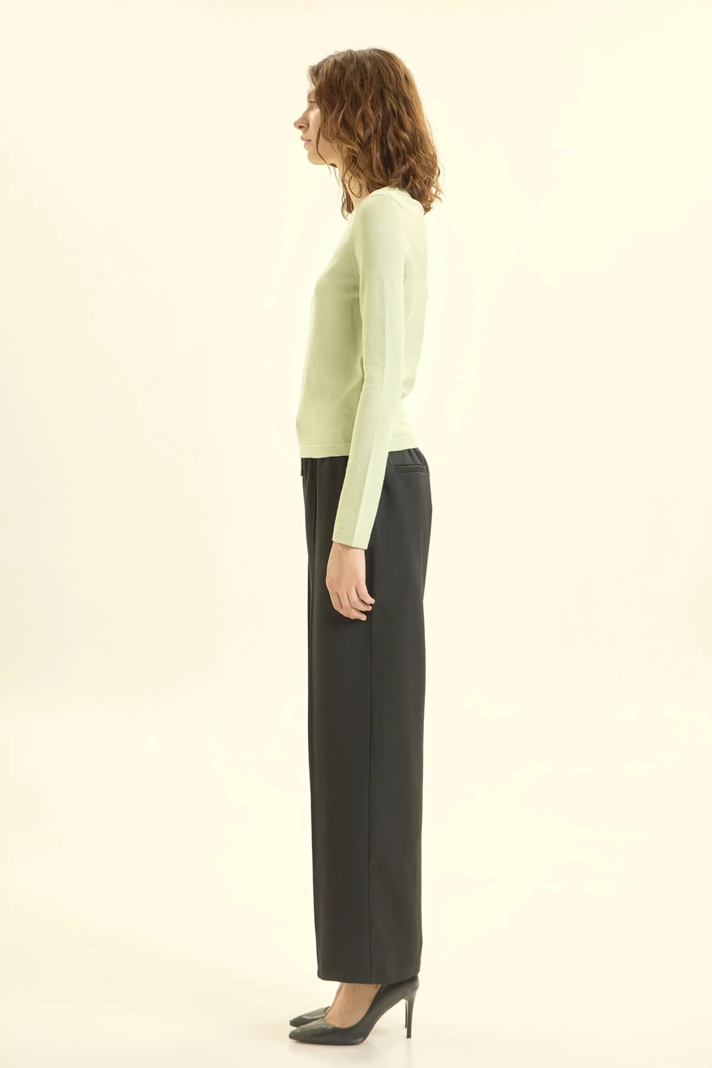 Джемпер зеленый для женщин 46129-34 60