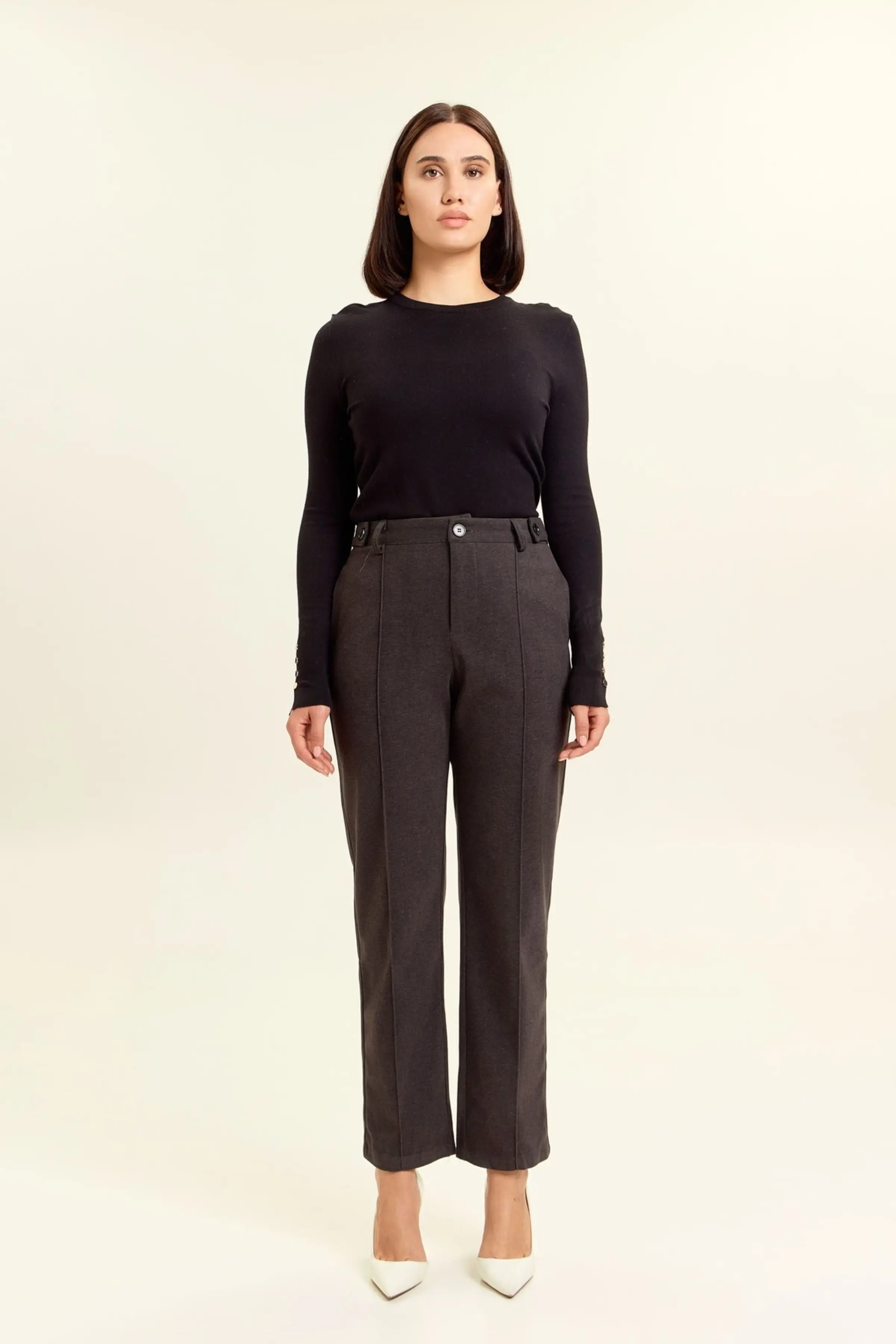 Брюки серый для женщин 47205-61 71