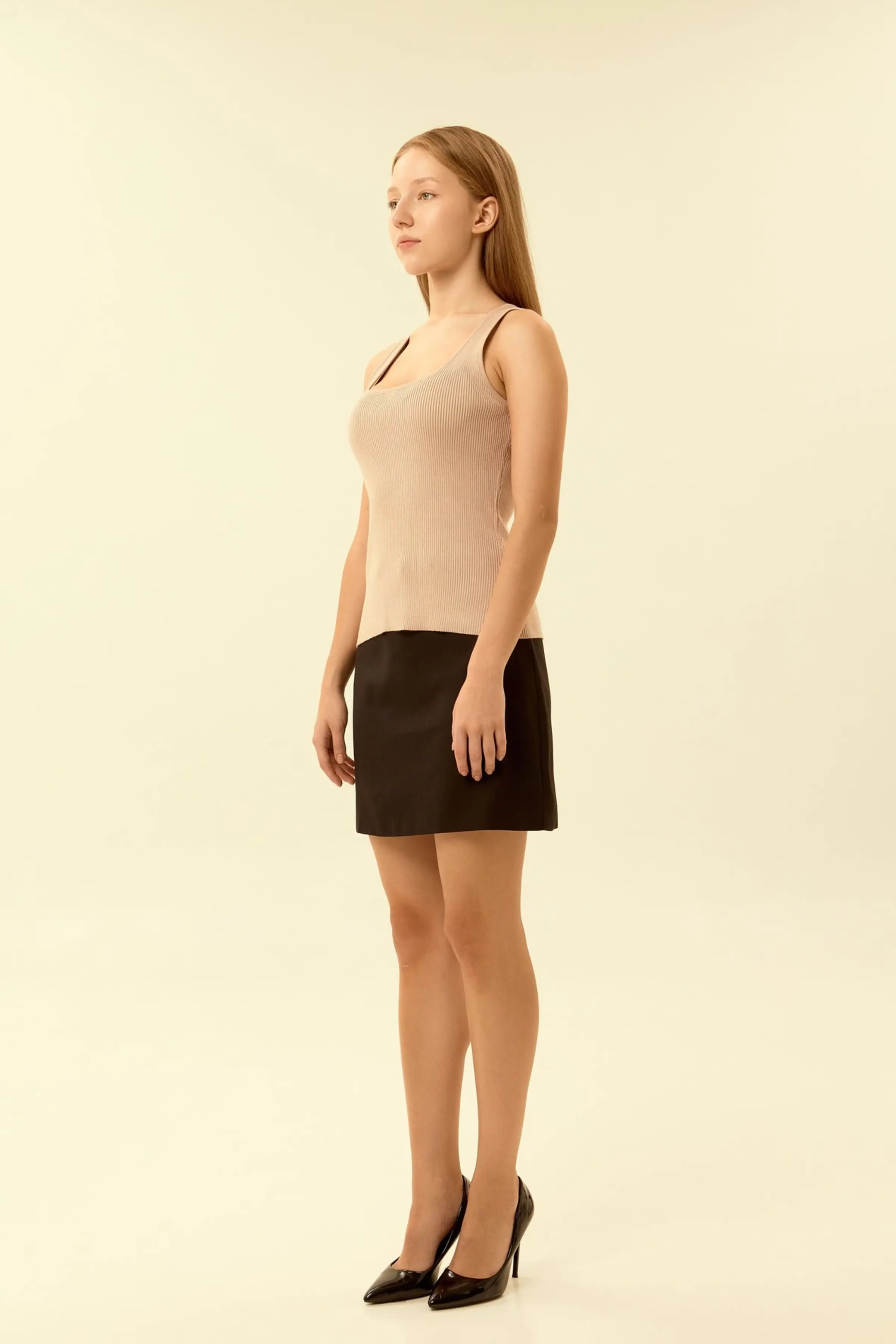 Топ бежевый для женщин 46115-15 46