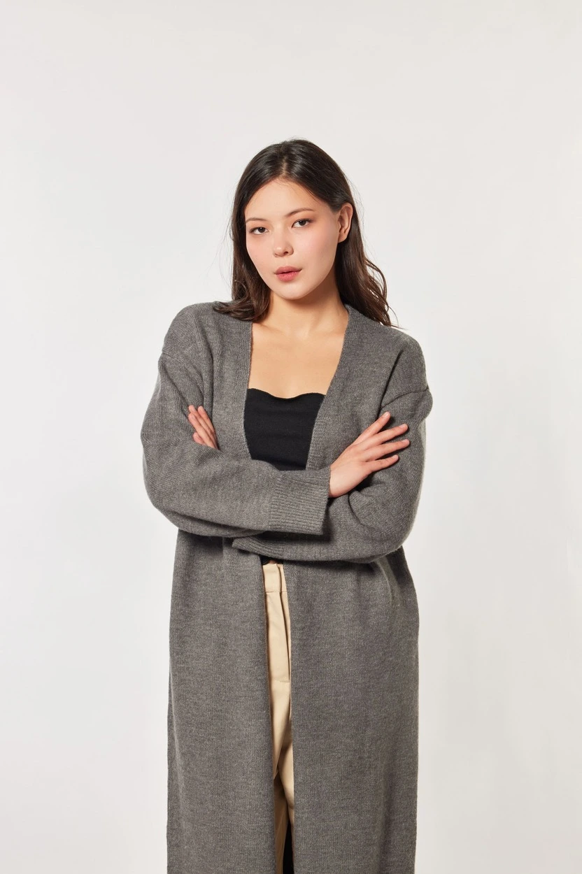 Кардиган серый для женщин 44215-61 50