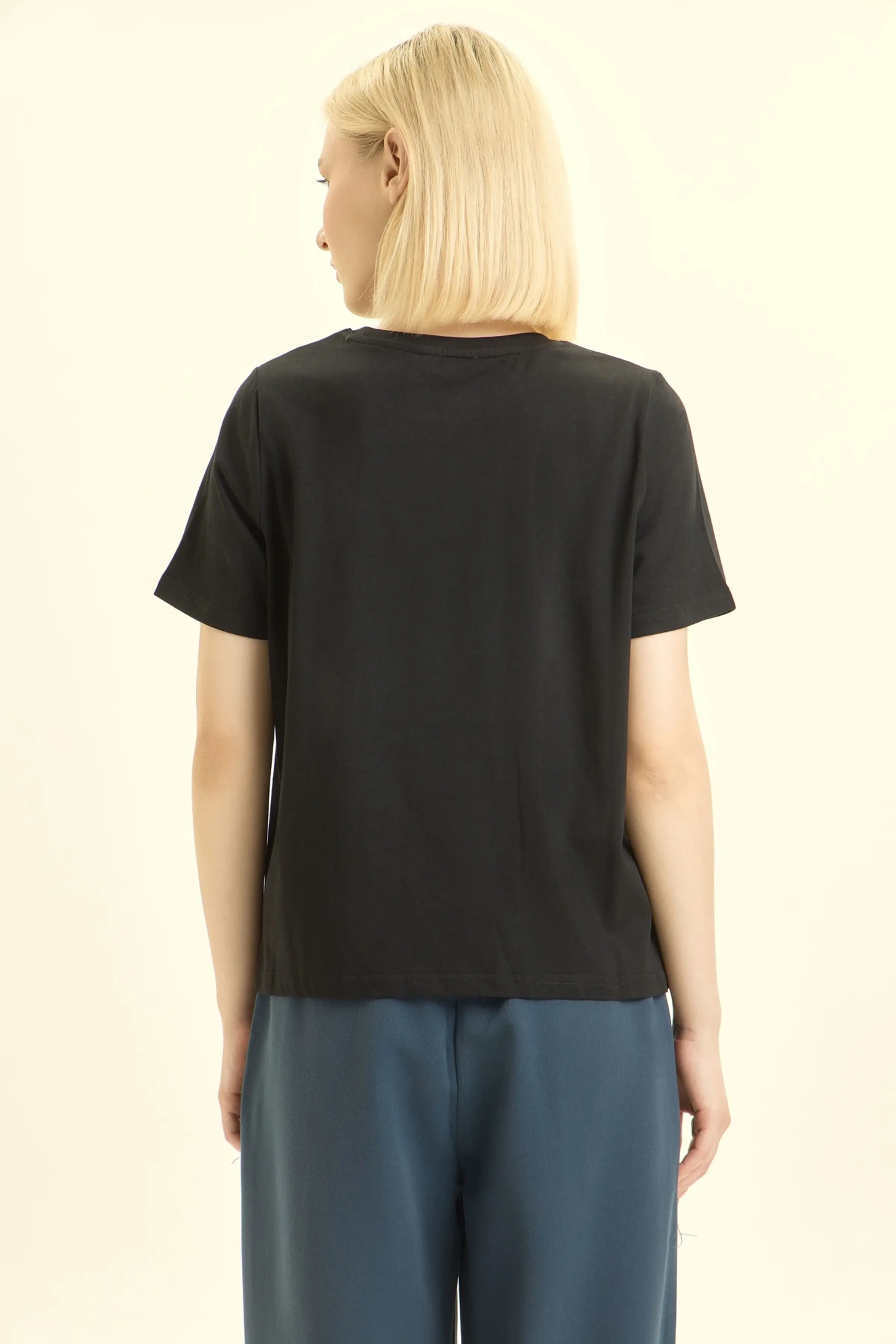 Футболка черный для женщин 46193-1 67