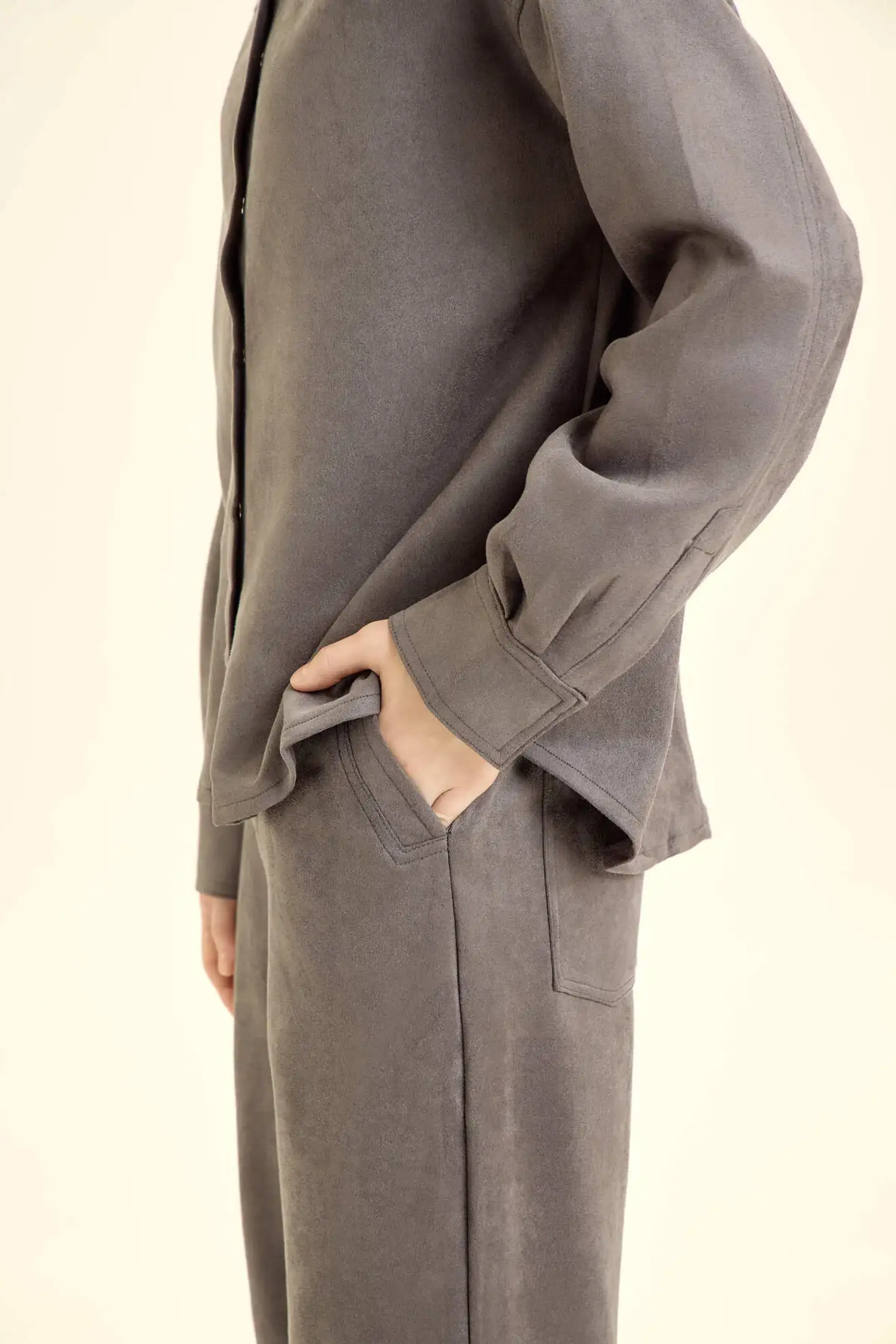 Брюки серый для женщин 46132-61 71