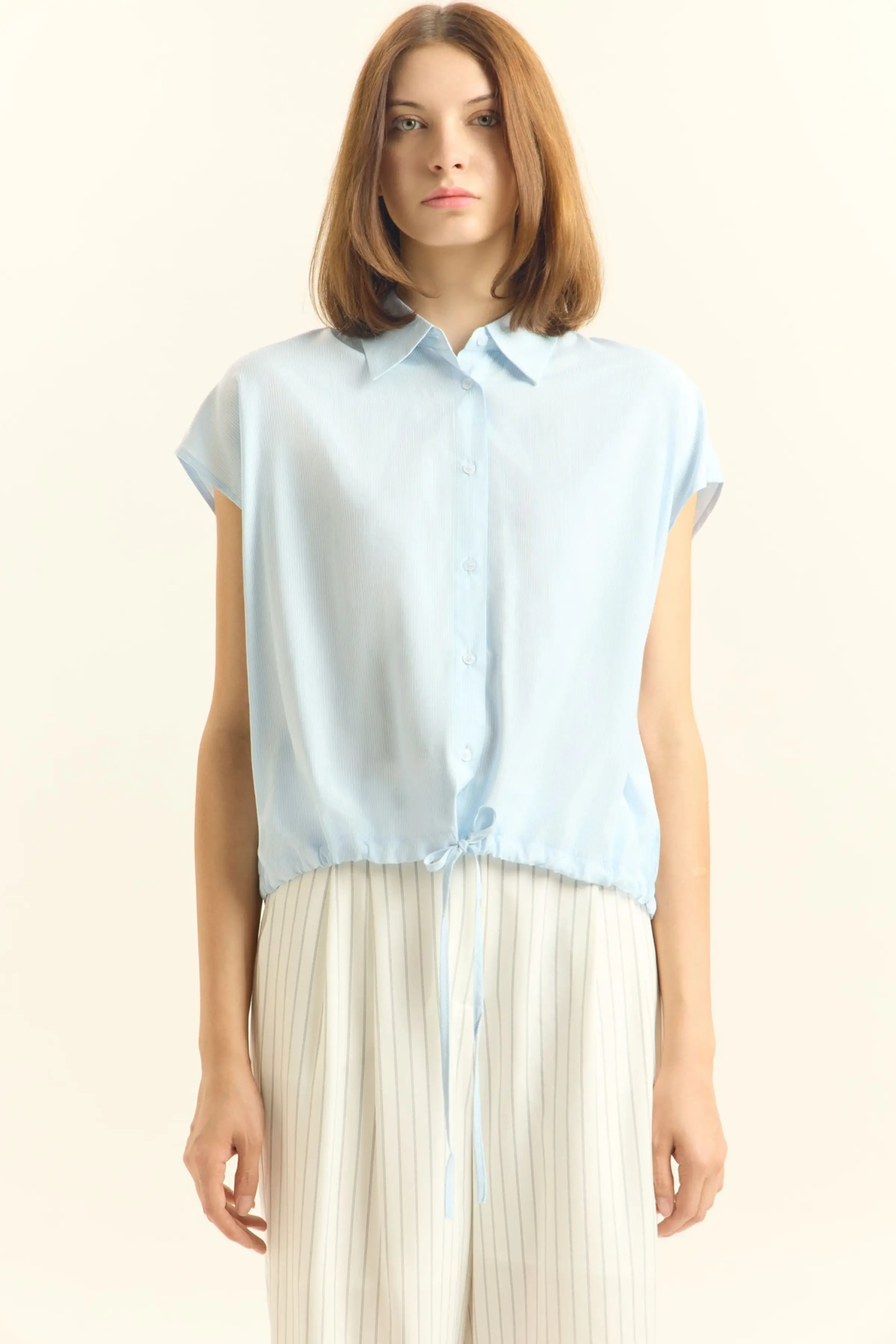 Рубашка голубой для женщин 45240-10 66