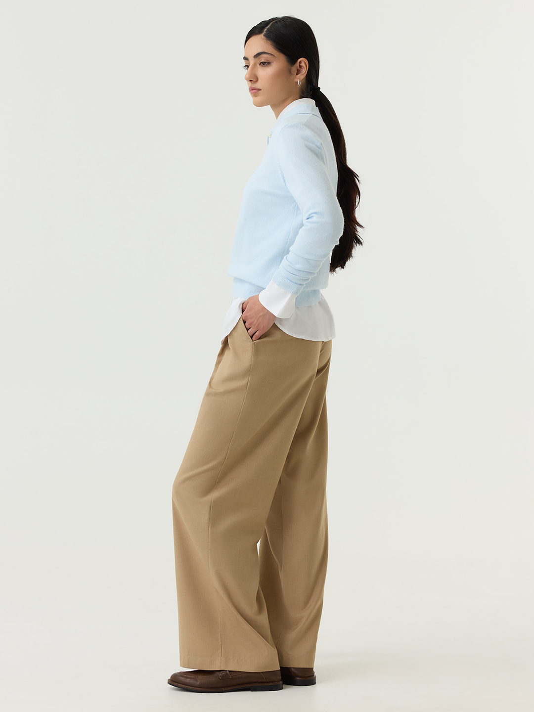 Джемпер голубой для женщин 48107-10 60